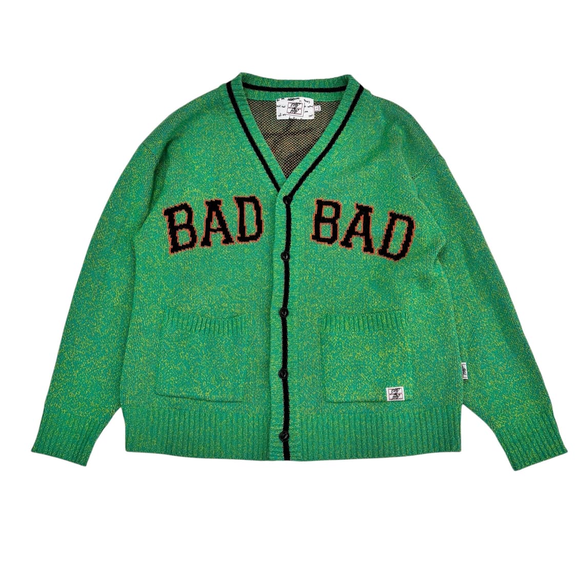 배드인배드 스네이크 자카드 가디건 상품이미지1
