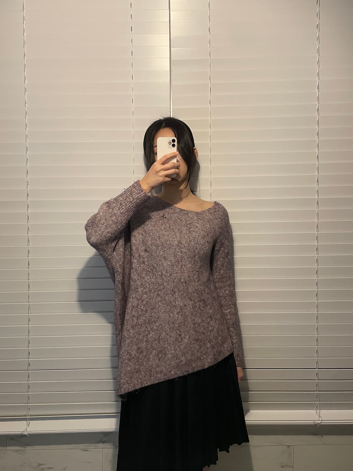 비비안웨스트우드 반오픈 니트 상품이미지1