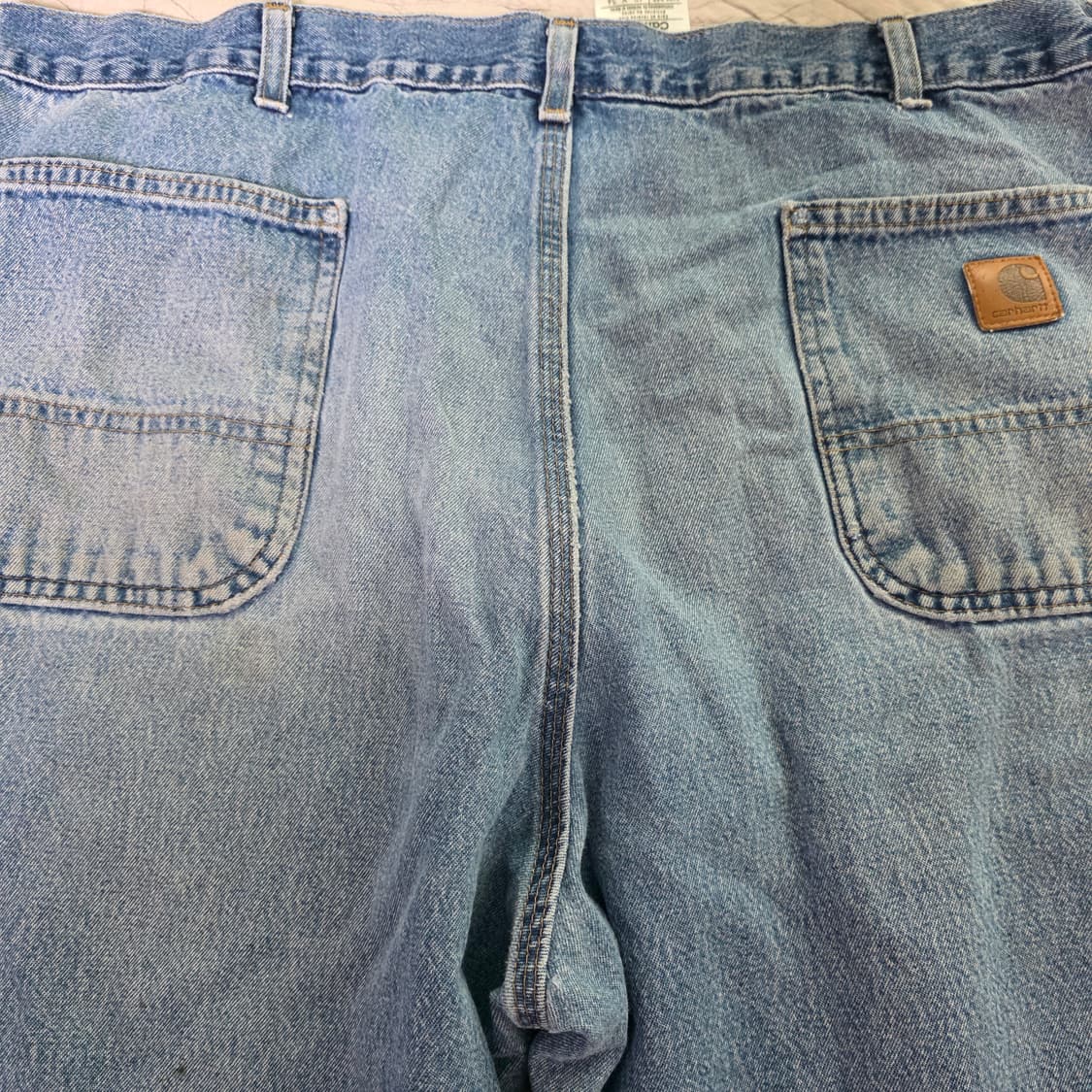 [42X34] 00s 칼하트 더블니 B273DST 데님팬츠 트래쉬 B13 상품이미지8