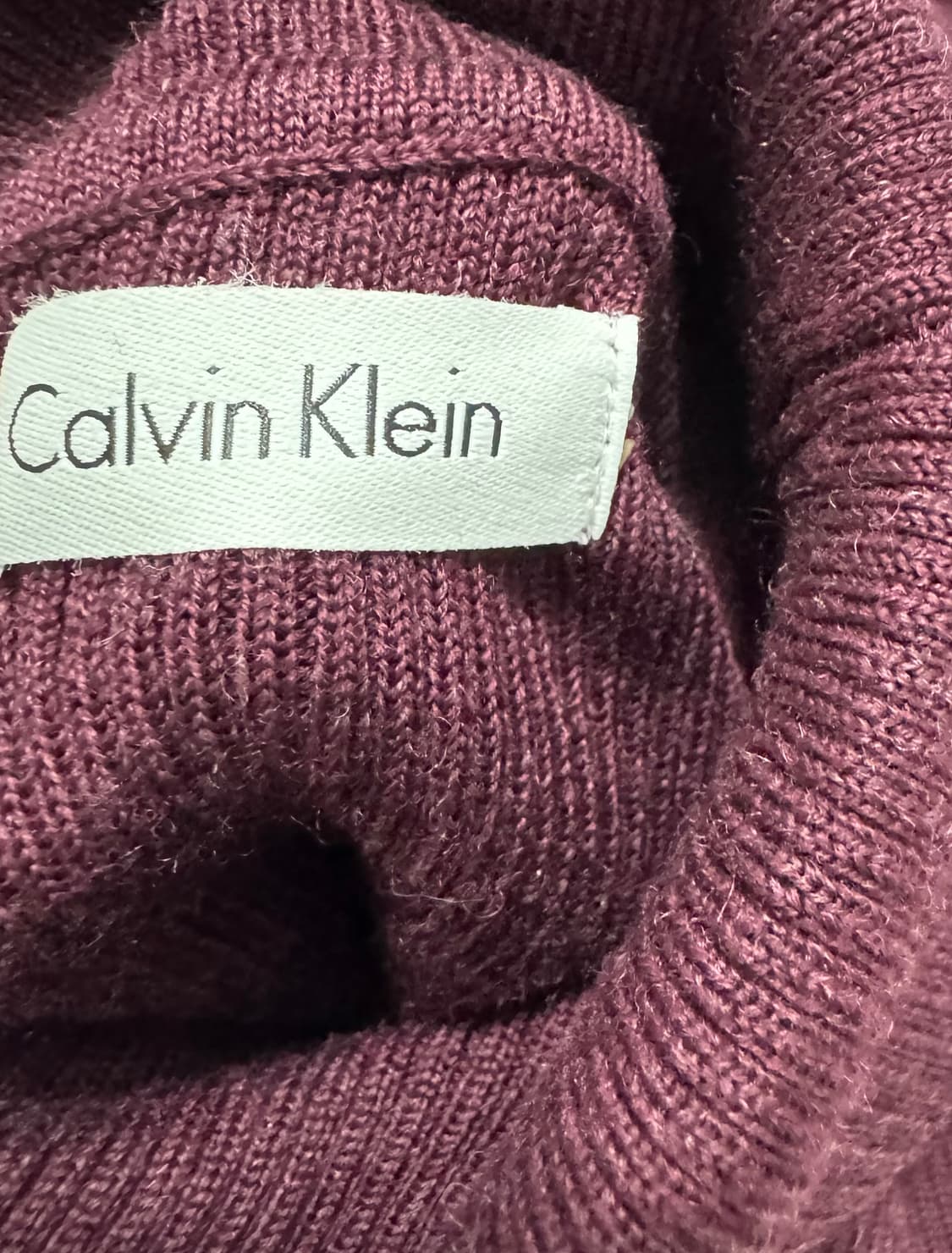 CK 캘빈클라인 골지 터틀넥 원피스 상품이미지9