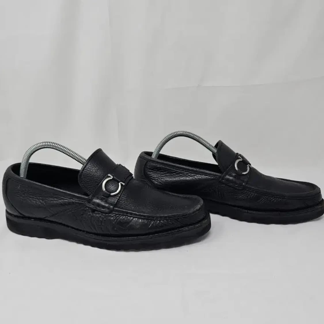 페라가모 간치니 블랙 로퍼 7.5 (260mm) 상품이미지9