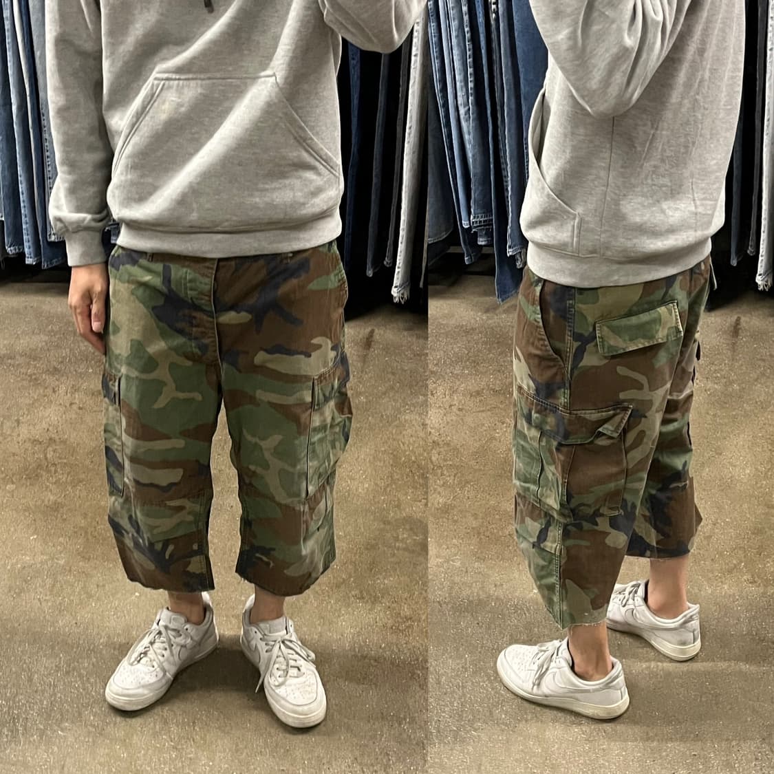 미군 우드랜드 BDU  컷오프 쇼츠 (~34”) 상품이미지1