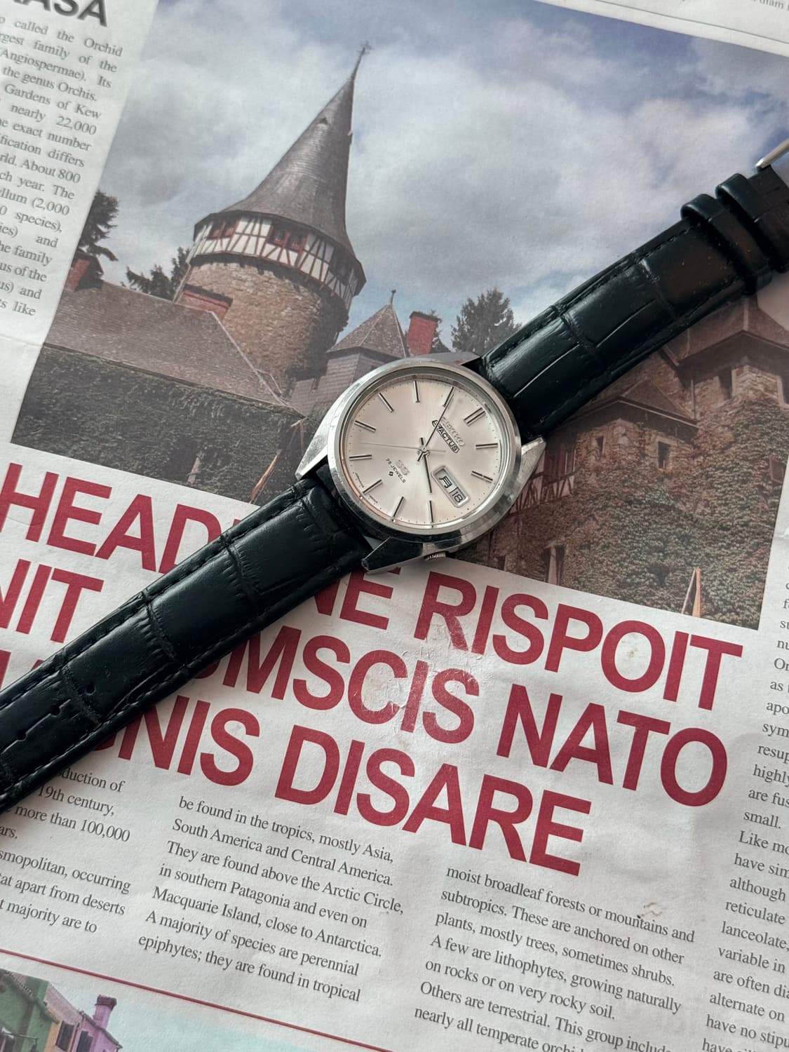 세이코 Seiko 5 Actus 데이 데이트 오토매틱  상품이미지2