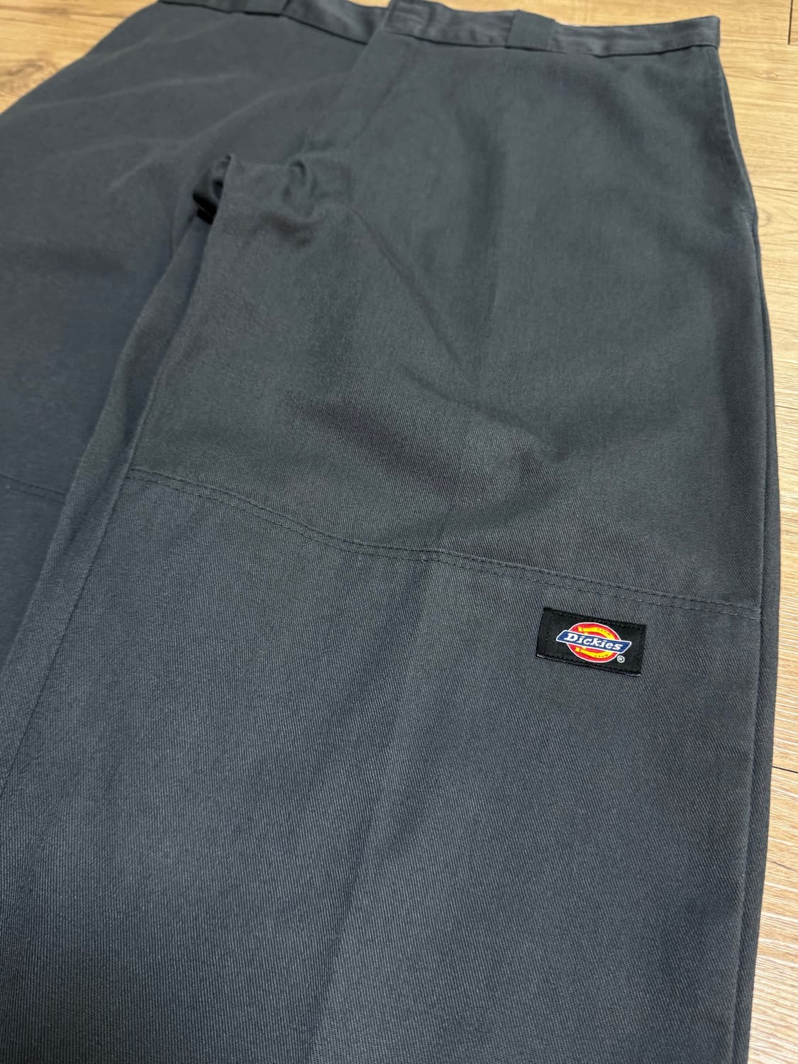 [32]디키즈 더블니 루즈핏 팬츠 그레이 상품이미지2