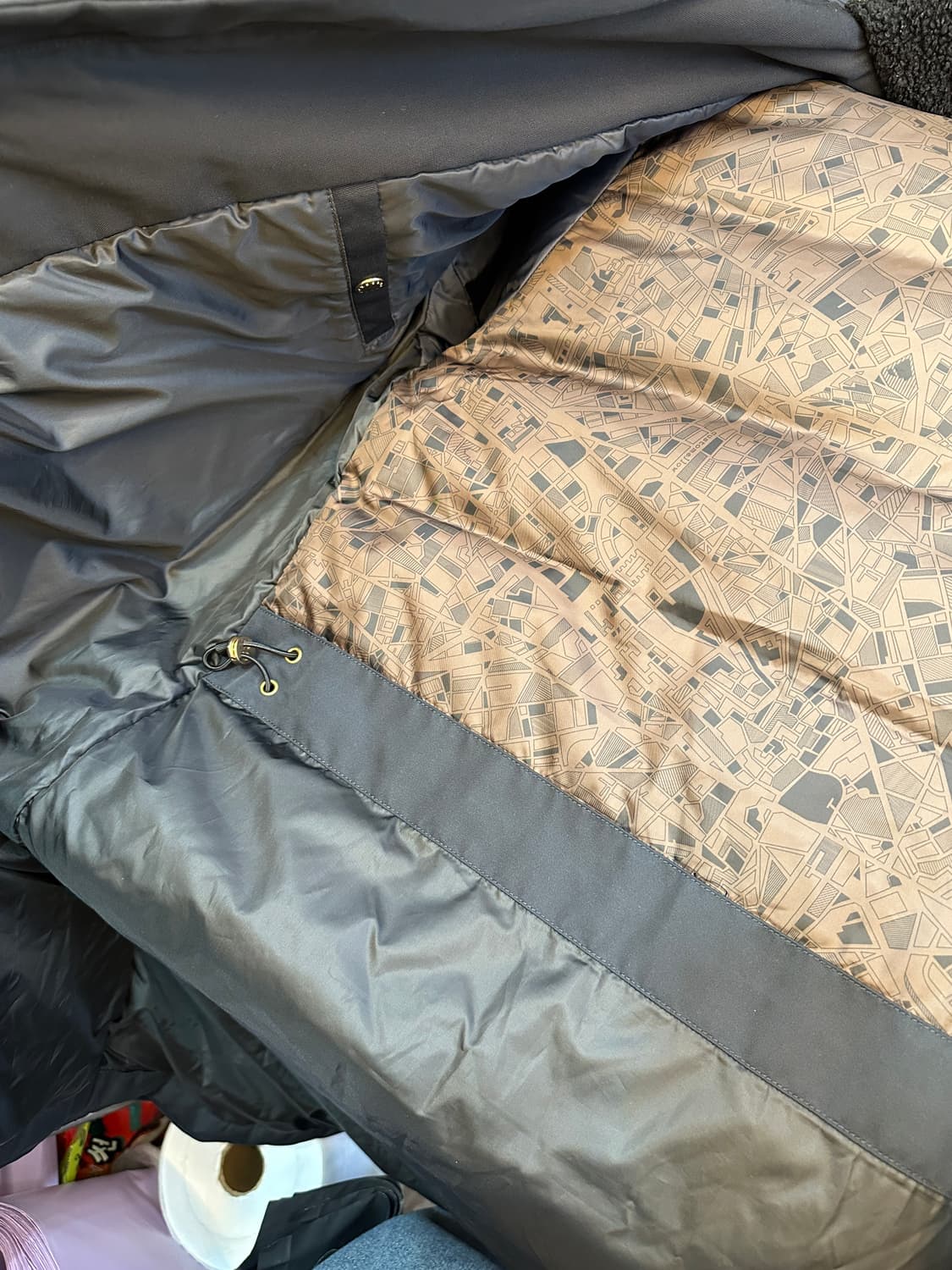 110) 커스텀멜로우 네이비 구스 다운 롱패딩 상품이미지6