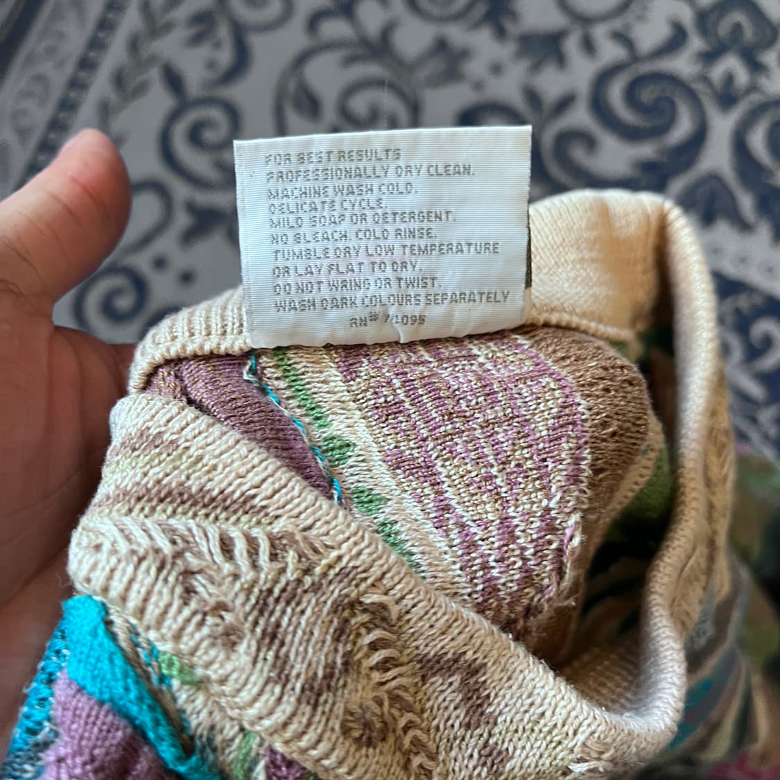 SS 쿠지 케이블 니트/W2576 상품이미지5