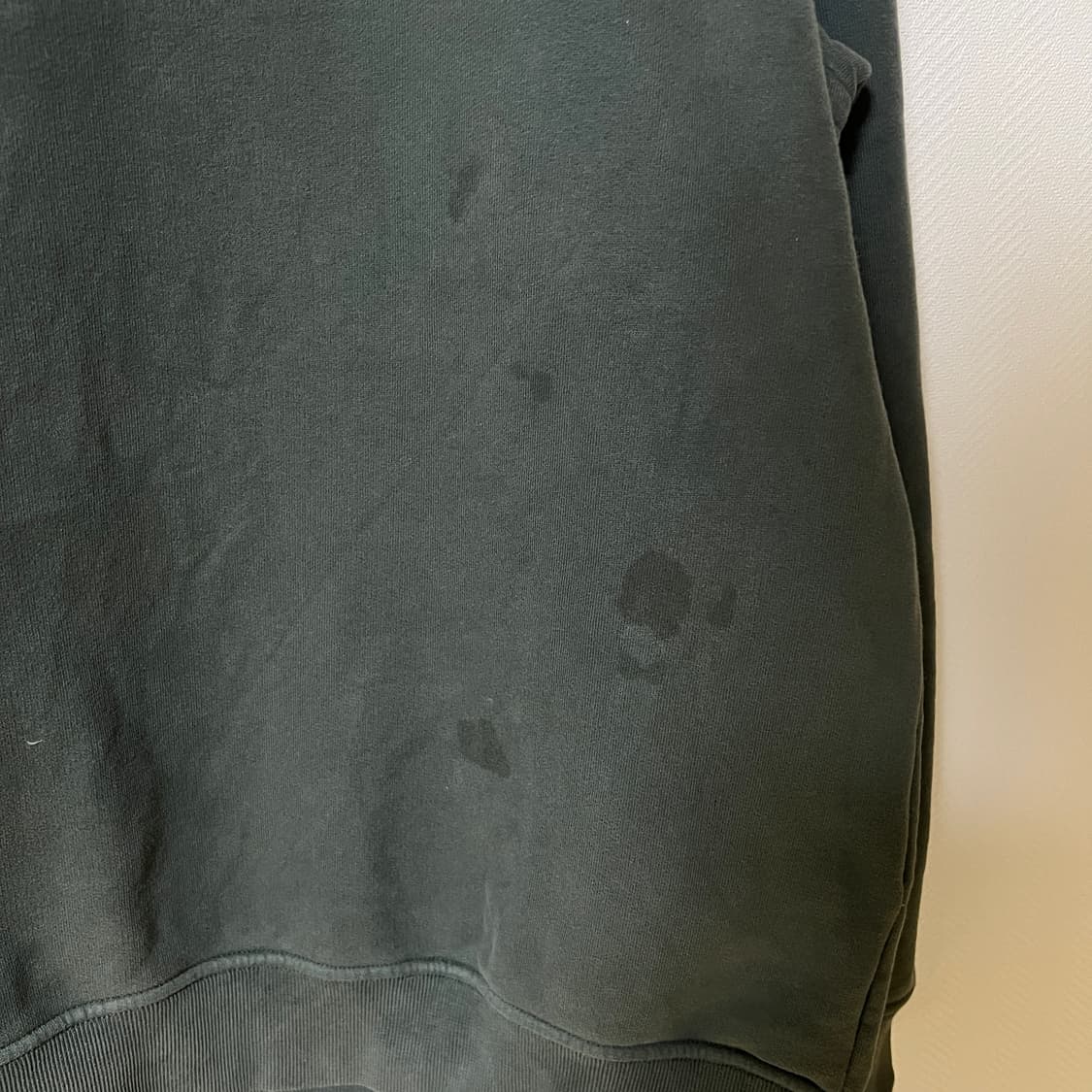 스톤아일랜드 22fw 안감기모 맨투맨 xl 상품이미지3