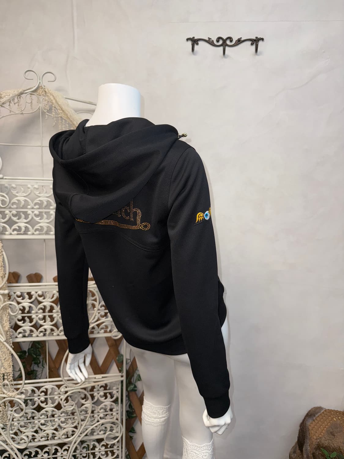 Von Dutch black cubic logo hood zipup  상품이미지8