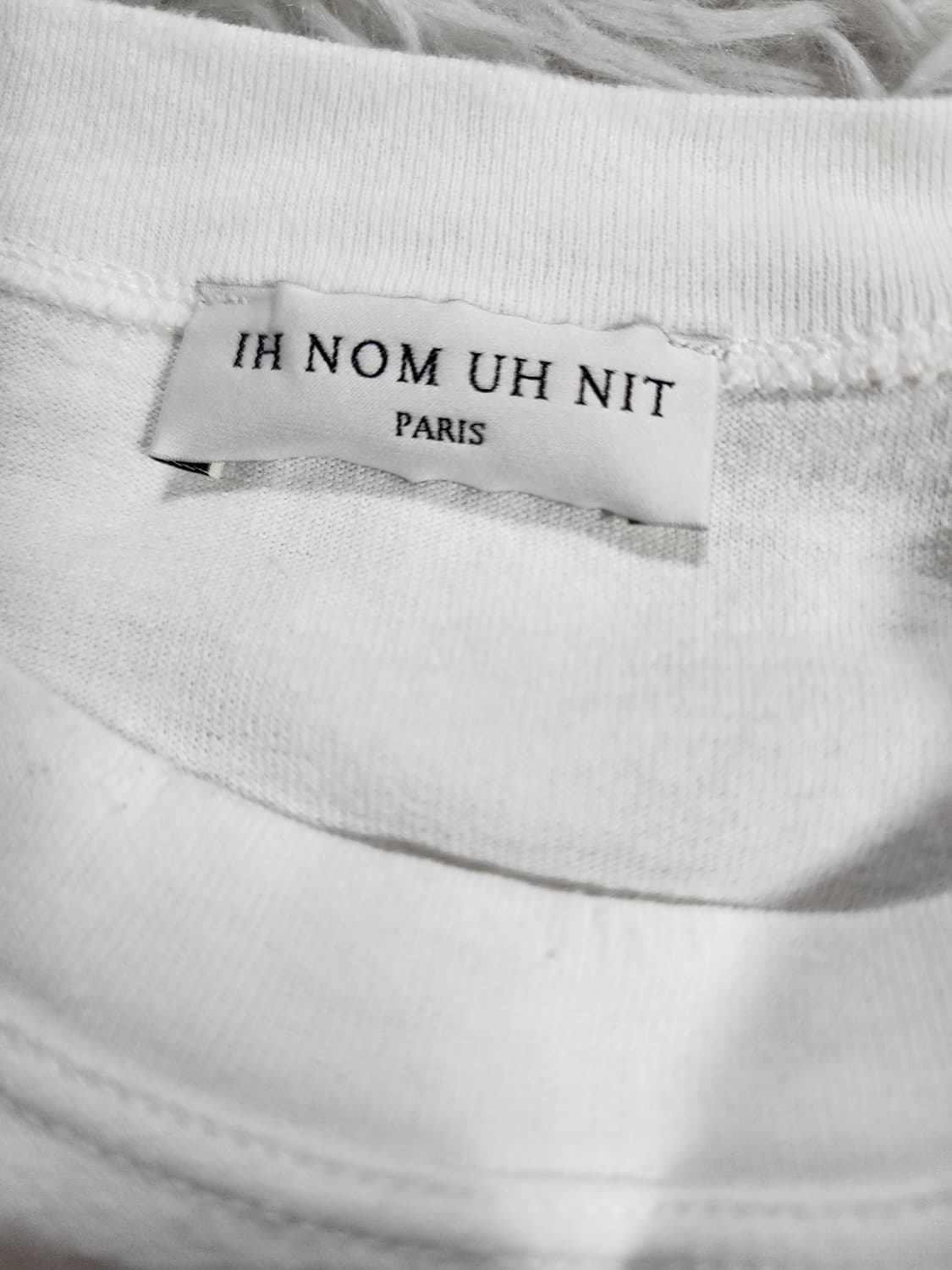 이놈어닛(IH NOM UH NIT) 화이트 반팔티 상품이미지3