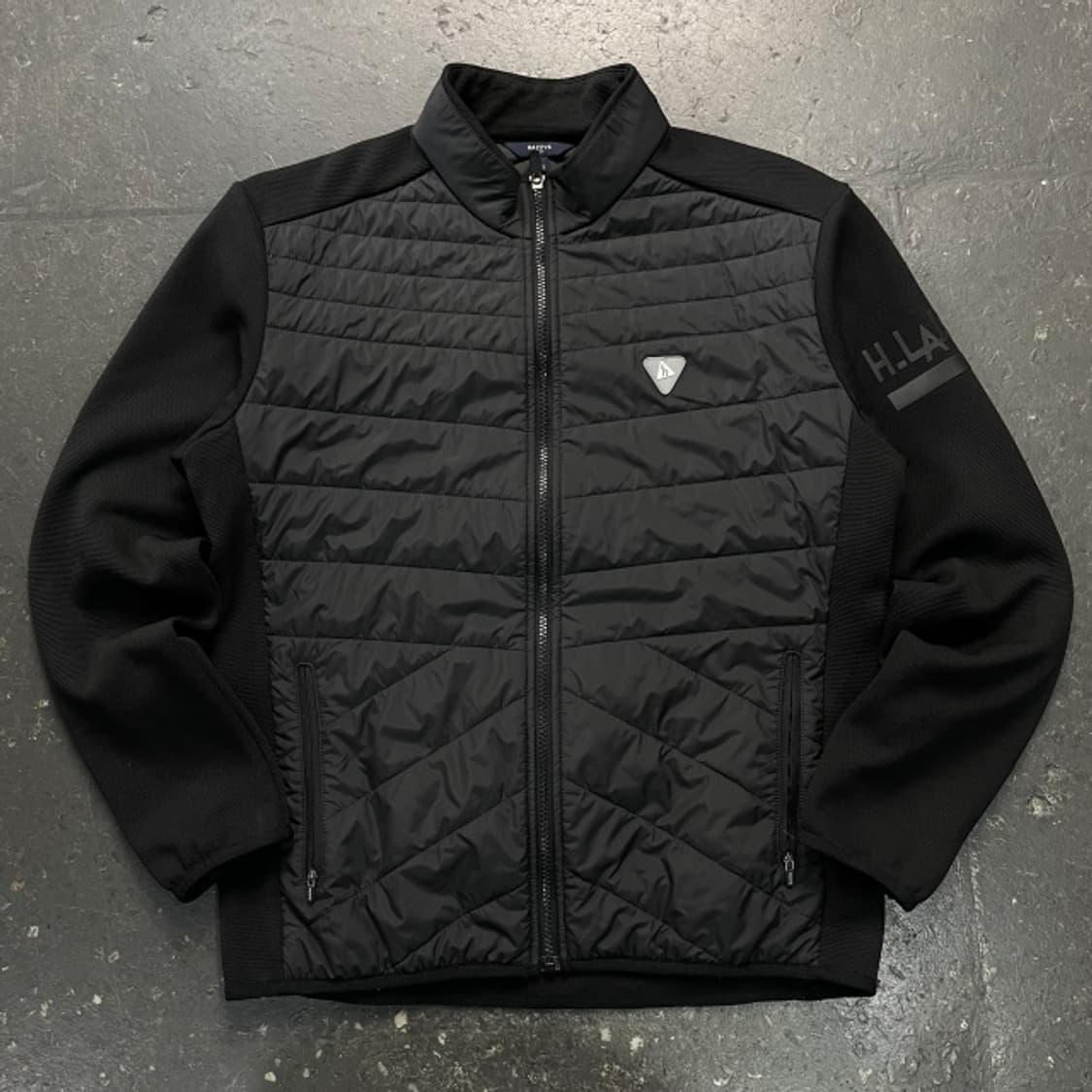 100 헤지스 골프 하이브리드 패딩 상품이미지1