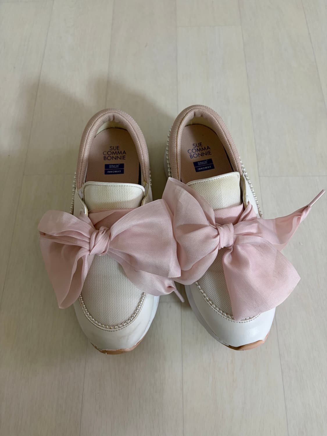 슈콤마보니 리본 스니커즈 235 정품 상품이미지5