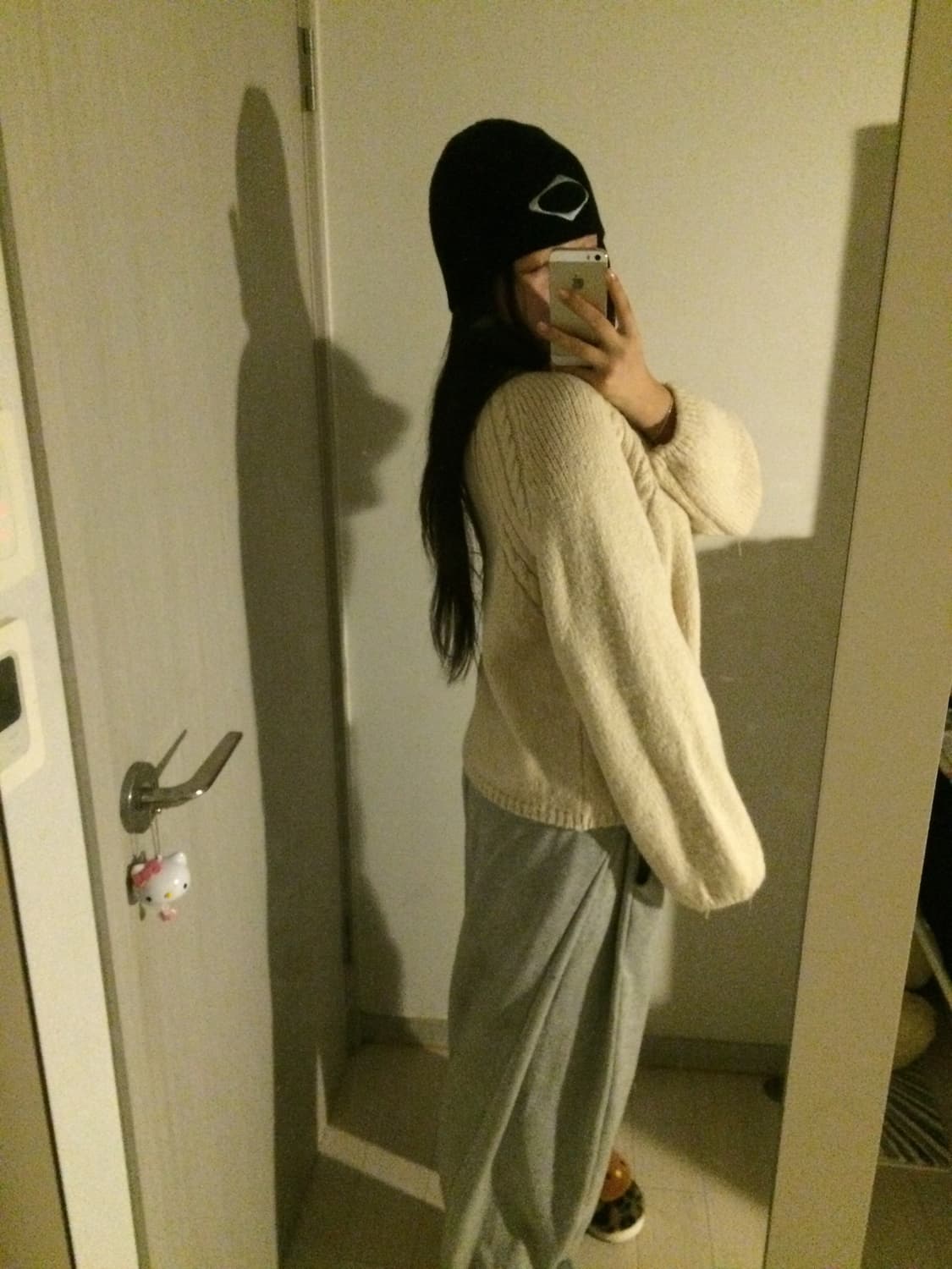 빈티지 아이보리 니트 상품이미지6