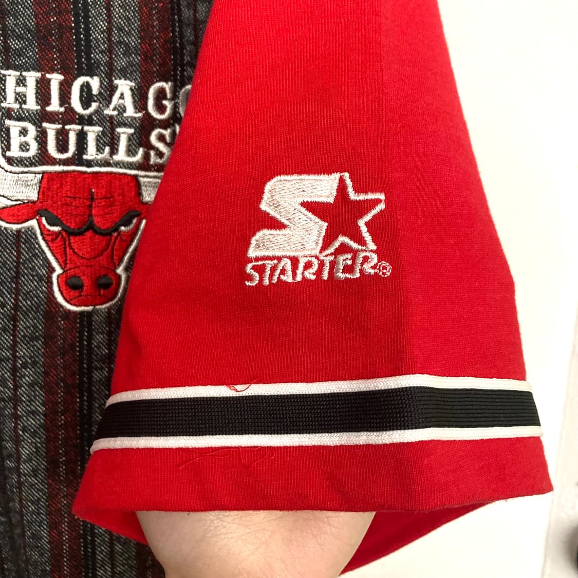 90‘s 스타터 시카고불스 베이스볼 저지 상품이미지4