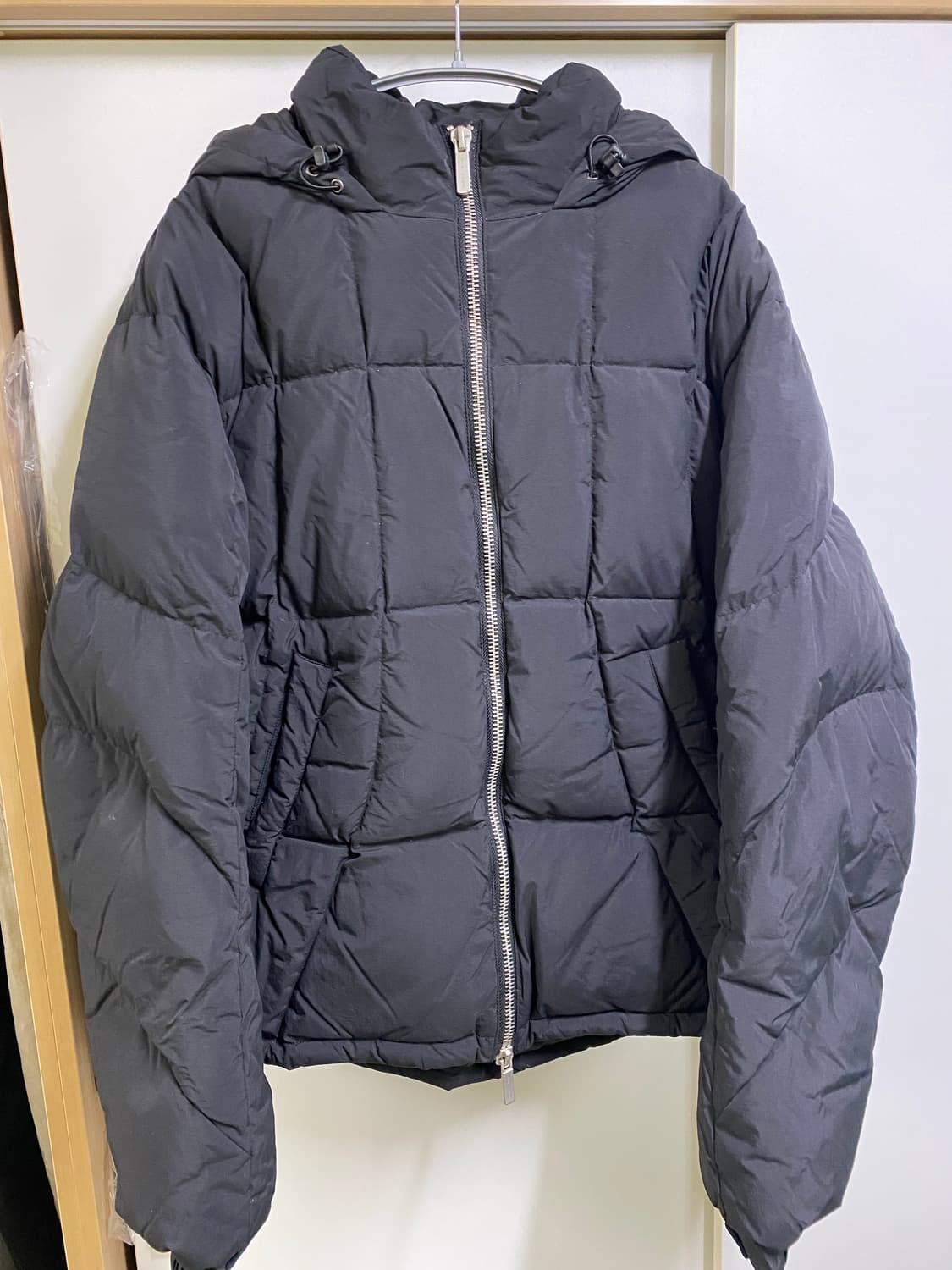 [2] 비긴202 에이트 헤비 다운 점퍼 블랙 상품이미지1