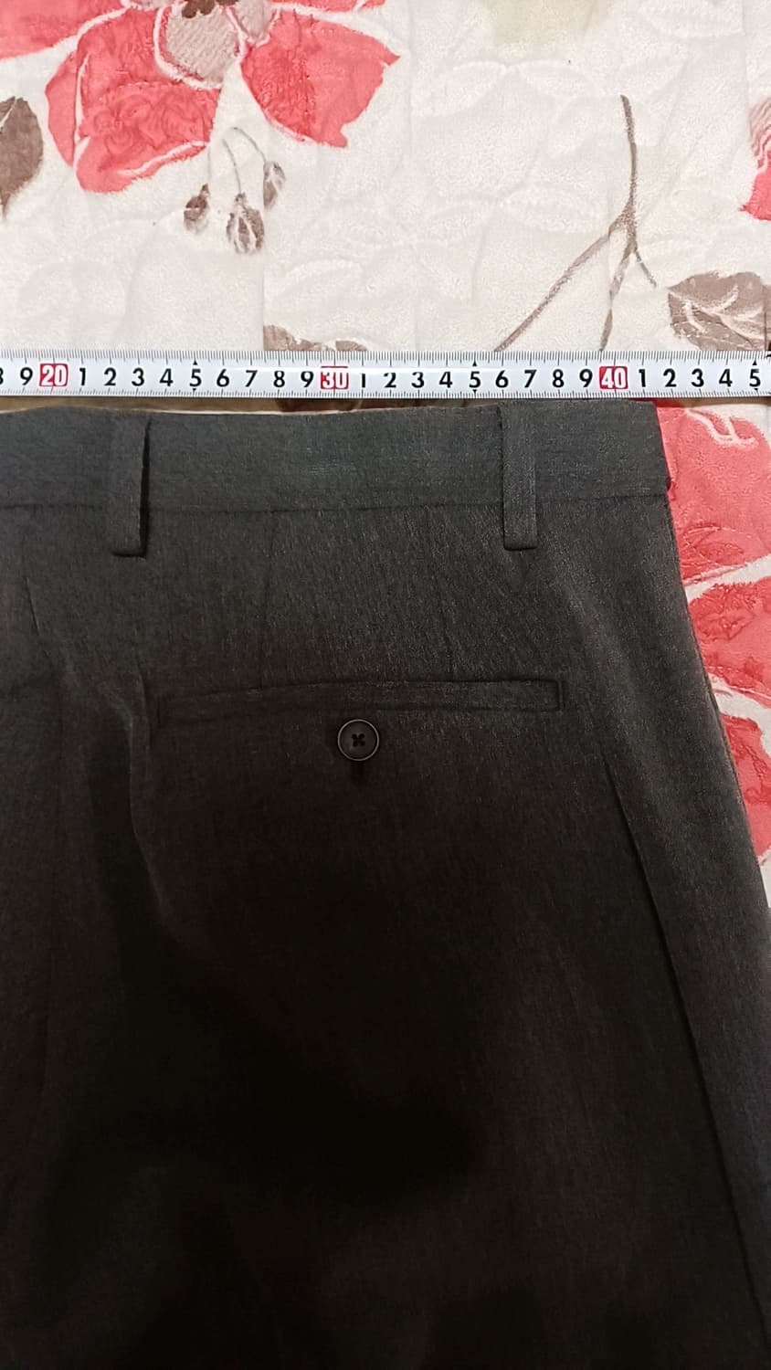 무신사 미사용 와이드슬랙스 32인치 기장107 상품이미지8