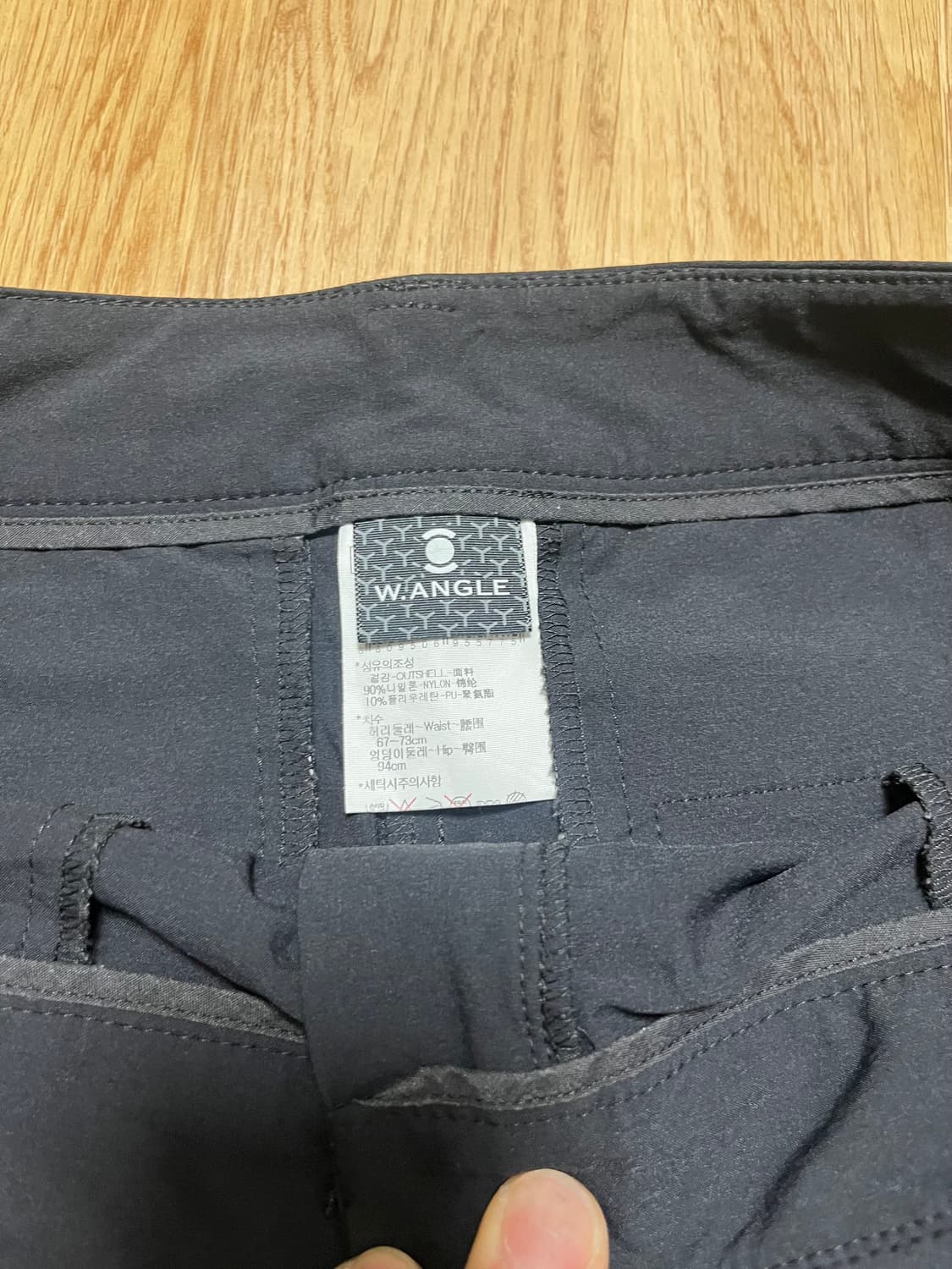 와이드앵글 여성 골프반바지 상품이미지3