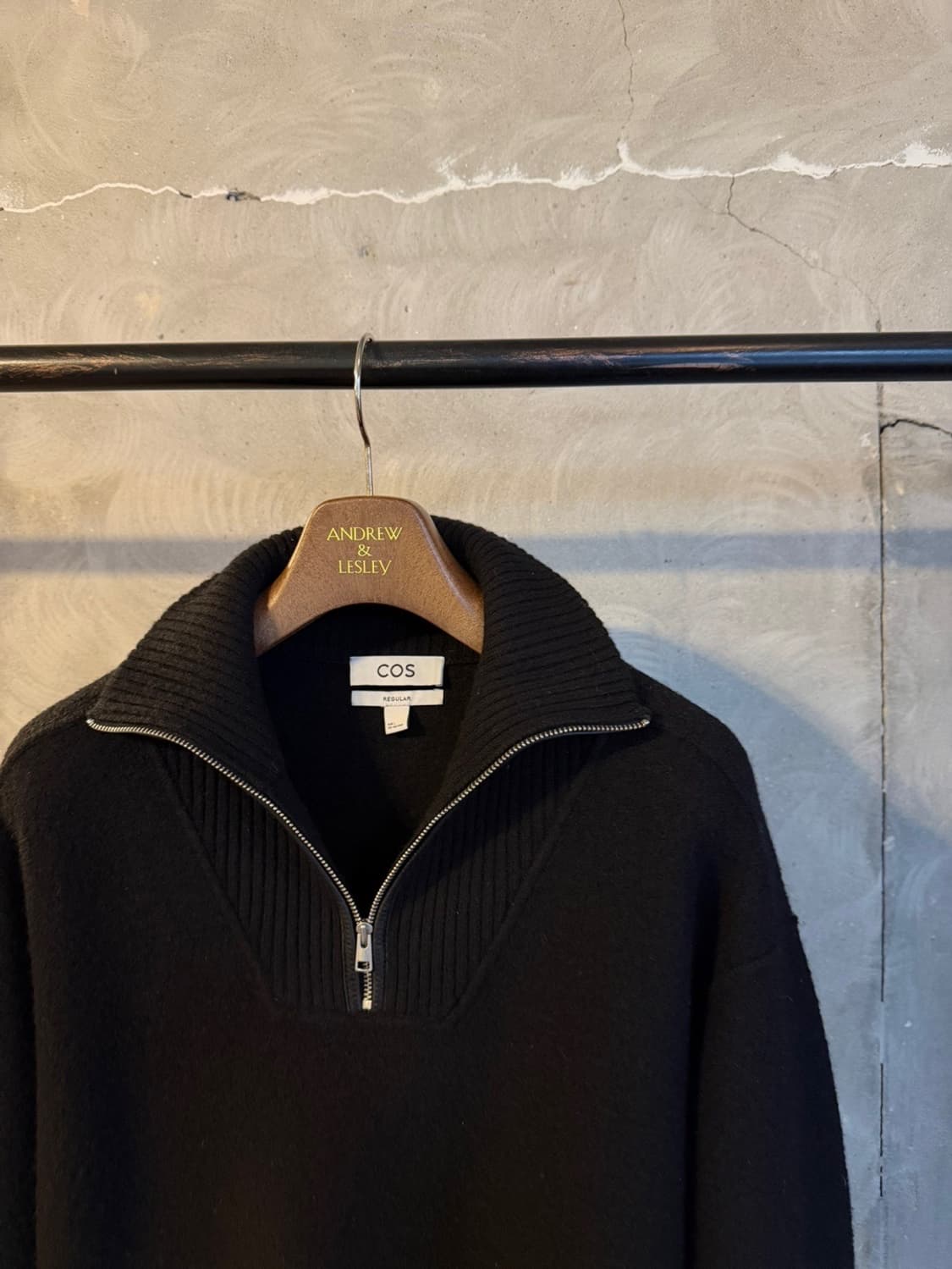 COS 코스 짚업 니트 100~103 상품이미지4