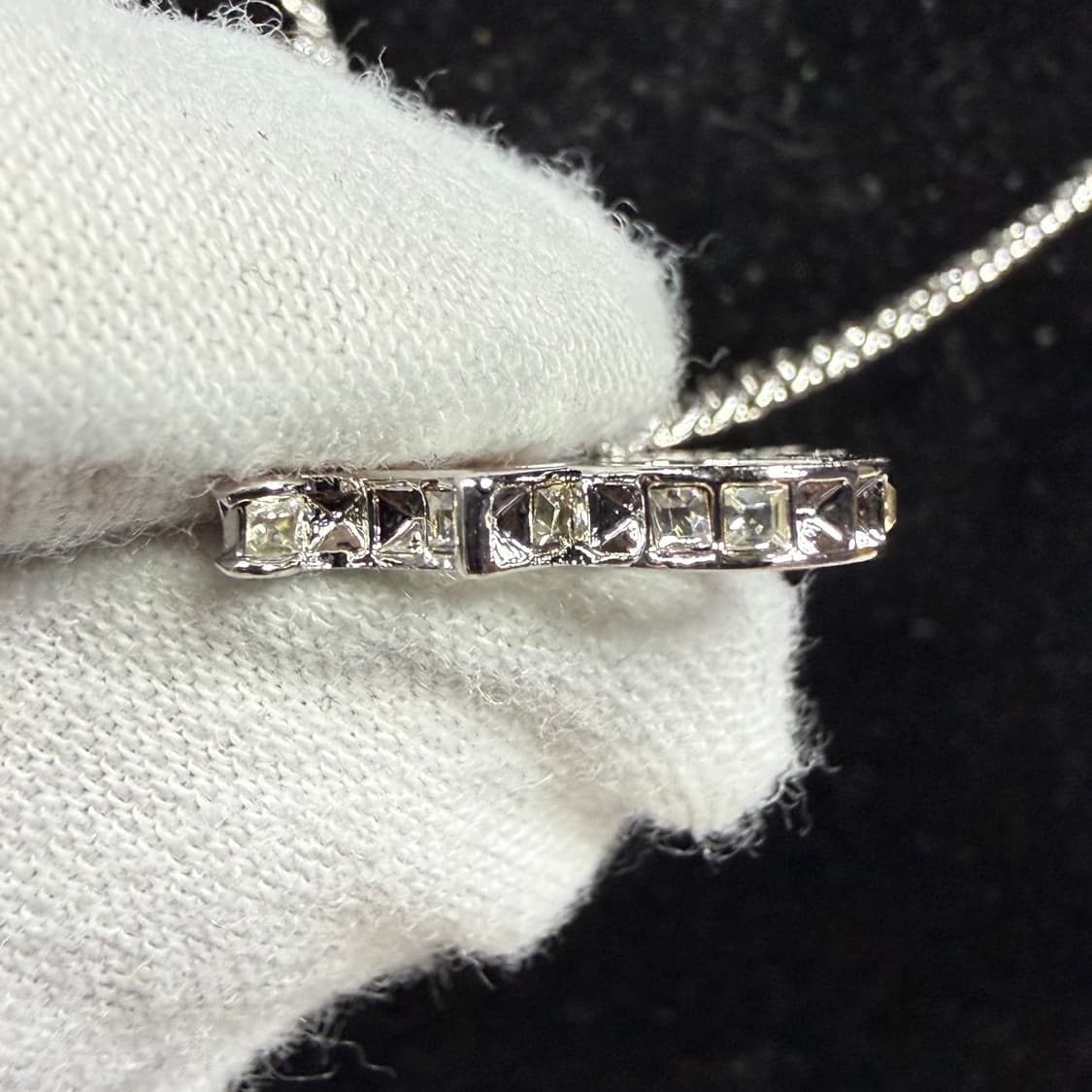 디올 오블리크 펜던트 네클리스 목걸이 상품이미지8