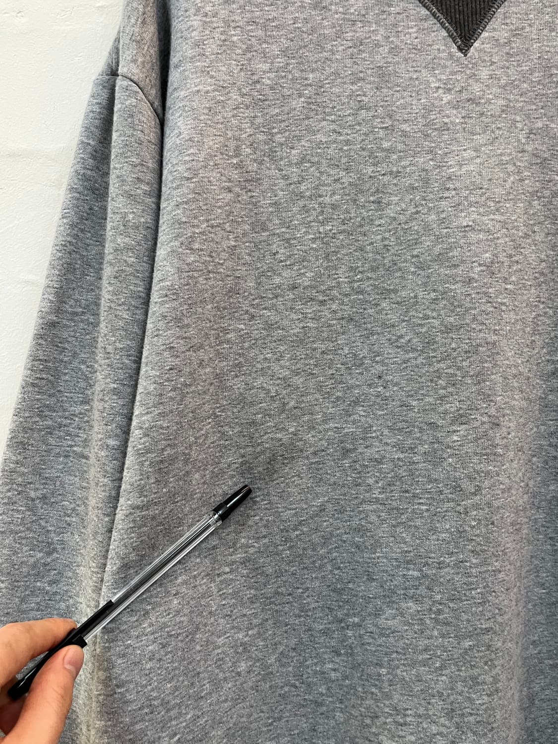 Lanvin 랑방 플리스 스웨트 셔츠 LL 상품이미지6