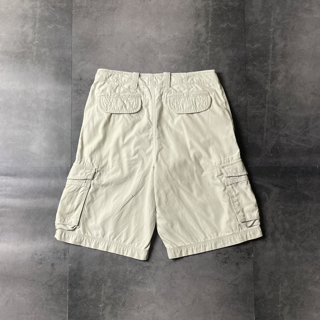 ARIZONA JEAN CO. 빈티지 아이보리 카고 하프팬츠 A00726 상품이미지5