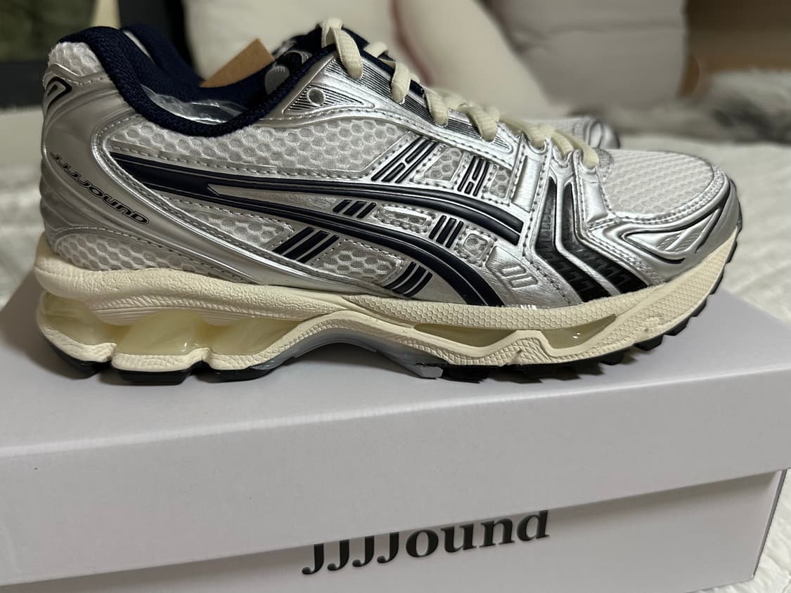 아식스 x JJJ자운드 젤 카야노 14 화이트미드나잇 230 상품이미지1