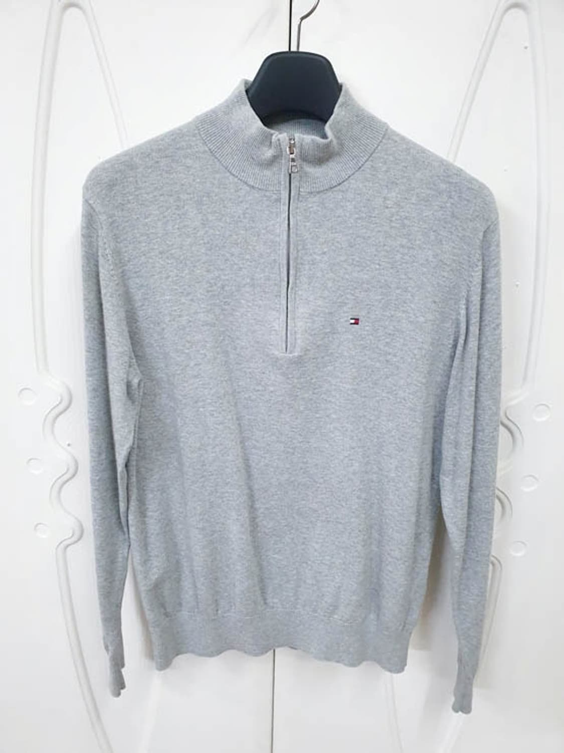 타미힐피거 남성 반집업 긴팔티 100 상품이미지1