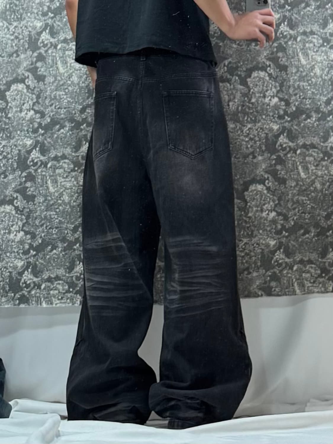 forcesensitive 포스센스티브 프레질 워시드 데님 팬츠 상품이미지2