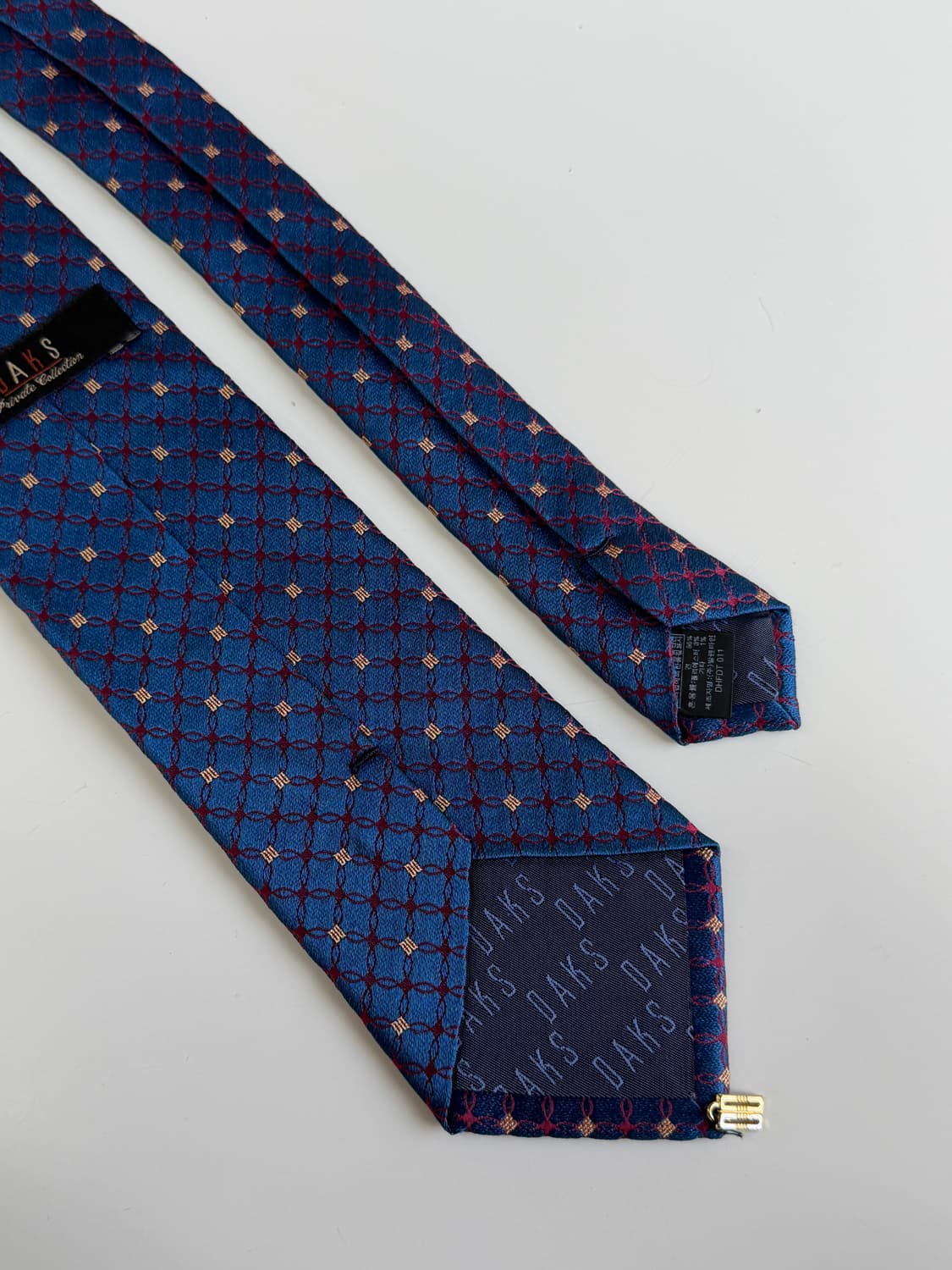 닥스(Daks) 실크 넥타이 8cm 새상품급 상품이미지5