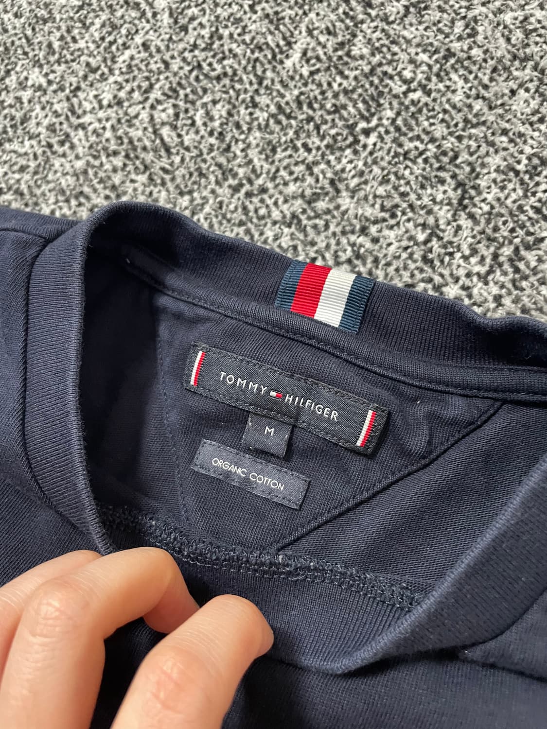 빈티지9. 타미힐피거 아이콘 코인 로고 반팔 티셔츠 반소매 반팔티 상품이미지3