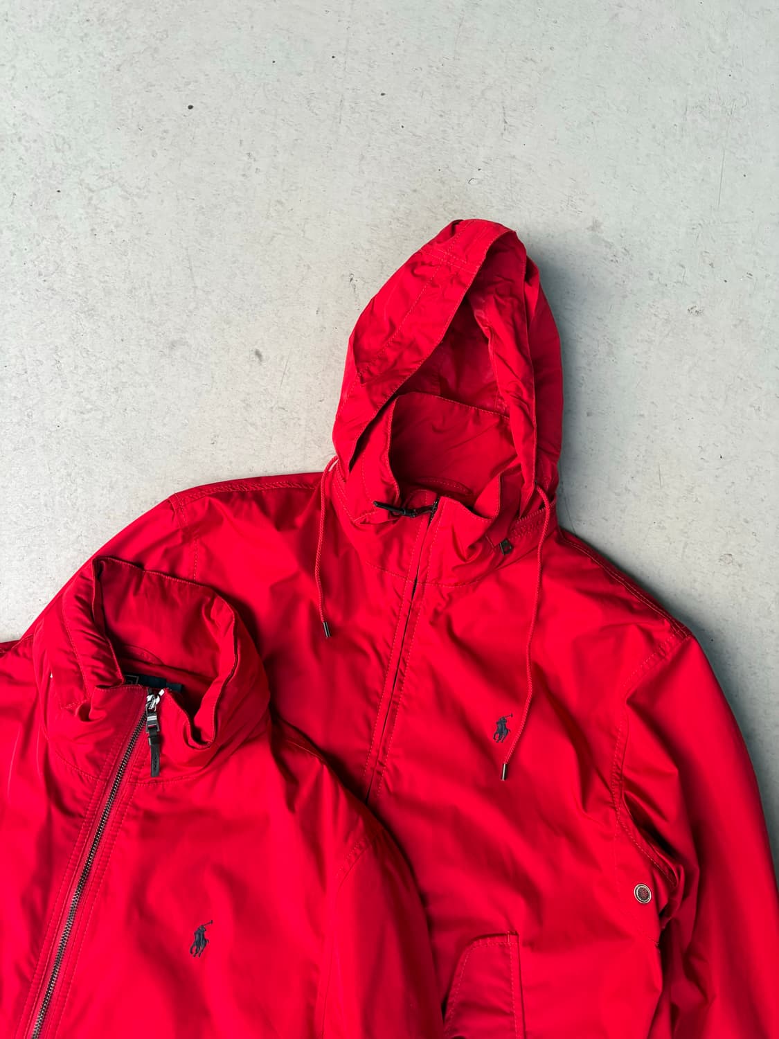 레드 폴로 페리 자켓(후드 빼서 착용 가능) 상품이미지8