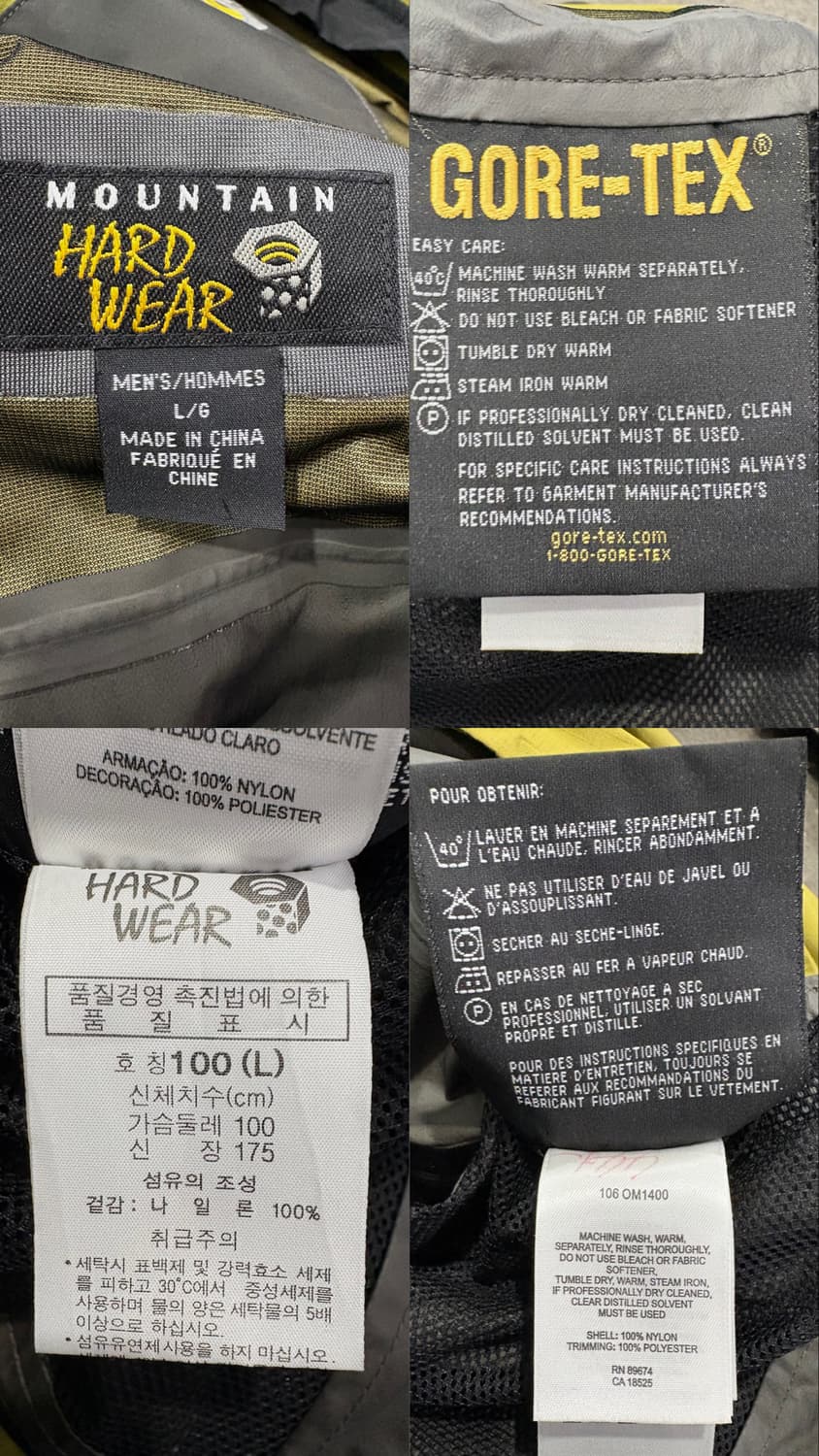 마운틴 하드웨어 고어텍스 윈드자켓 상품이미지10