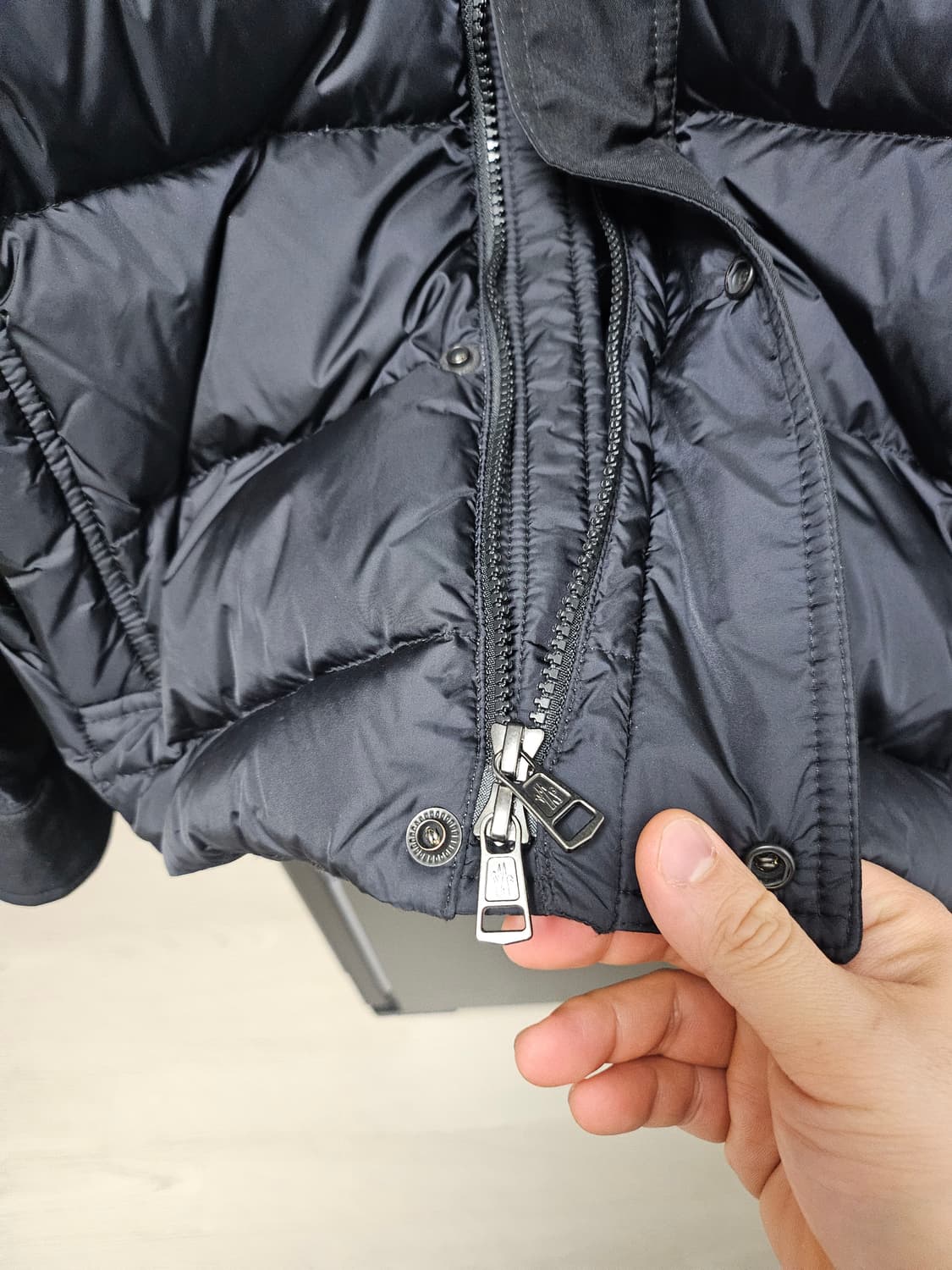 몽클레어 블랙와펜 tg3 decroux giubbotto black 상품이미지6