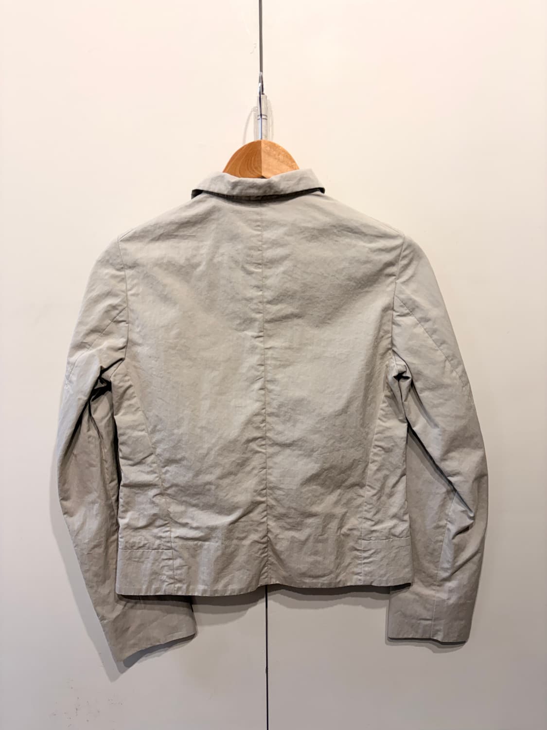 질샌더 라이트 그레이 집업 자켓 상품이미지4
