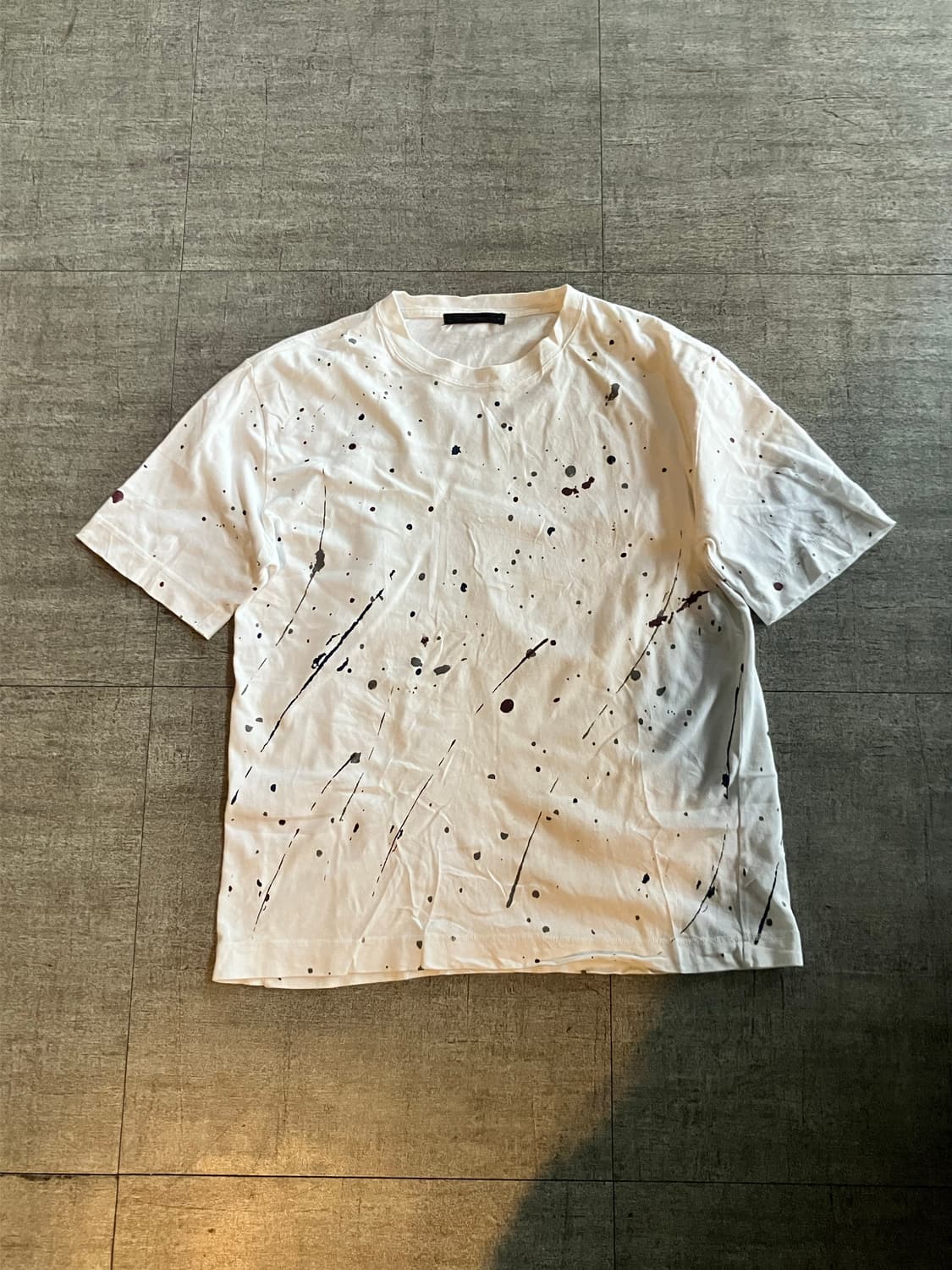 일본빈티지 Confirm 올드스쿨아메카지 드로잉 반팔티셔츠 상품이미지1