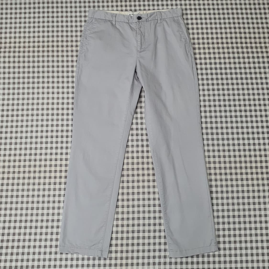 지오다노 스판 여름 면바지 남자31 상품이미지1