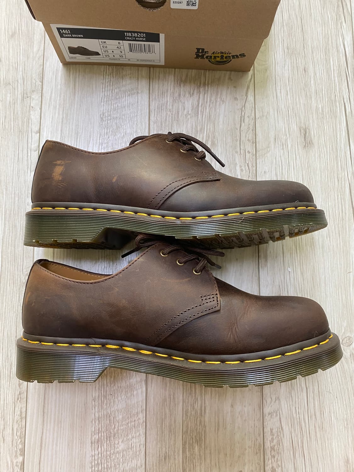 닥터마틴 1461 3홀 크레이지홀스 270 상품이미지3