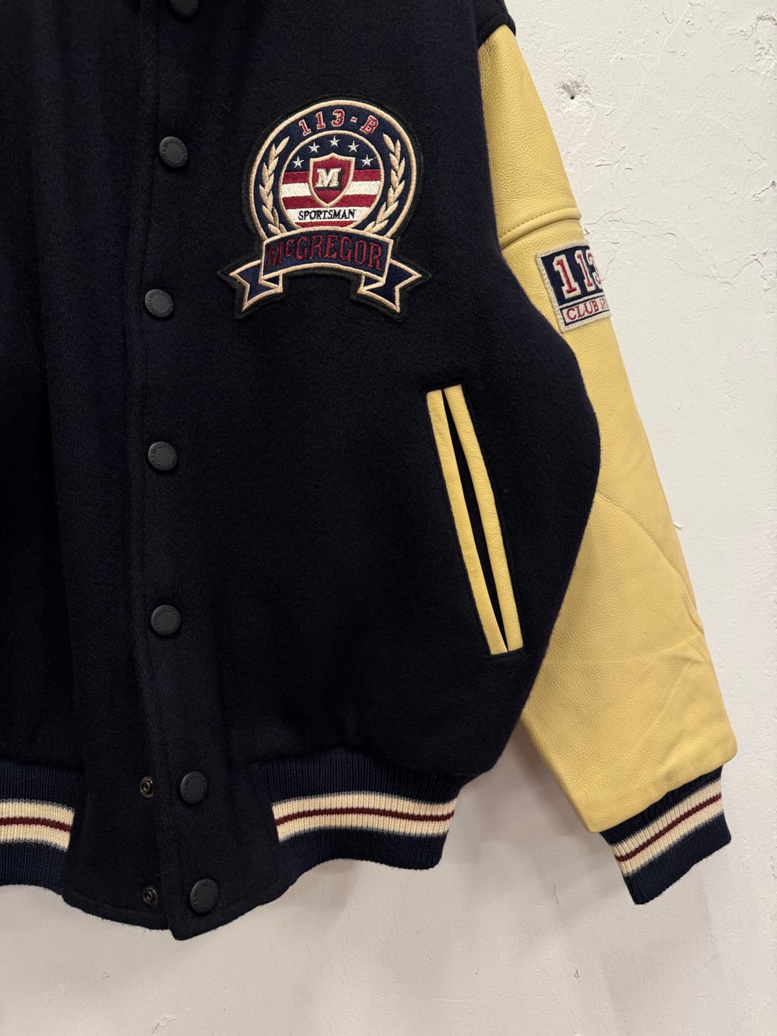 90s McGregor 맥그리거 Vintage Leather Arm  상품이미지4