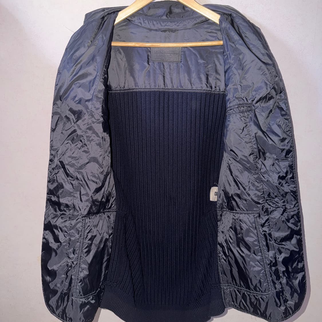 페라가모 남성 경량 퀄팅 후드 자켓 52 (100-슬림 105정도) 상품이미지6