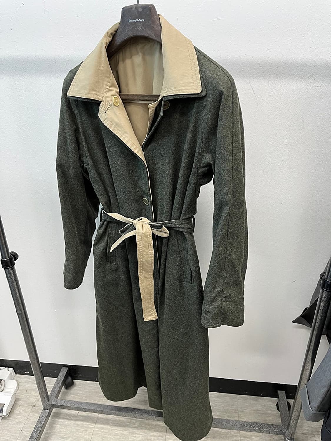 100) 비앙카 이태리 리버시블 트렌치코트  상품이미지5