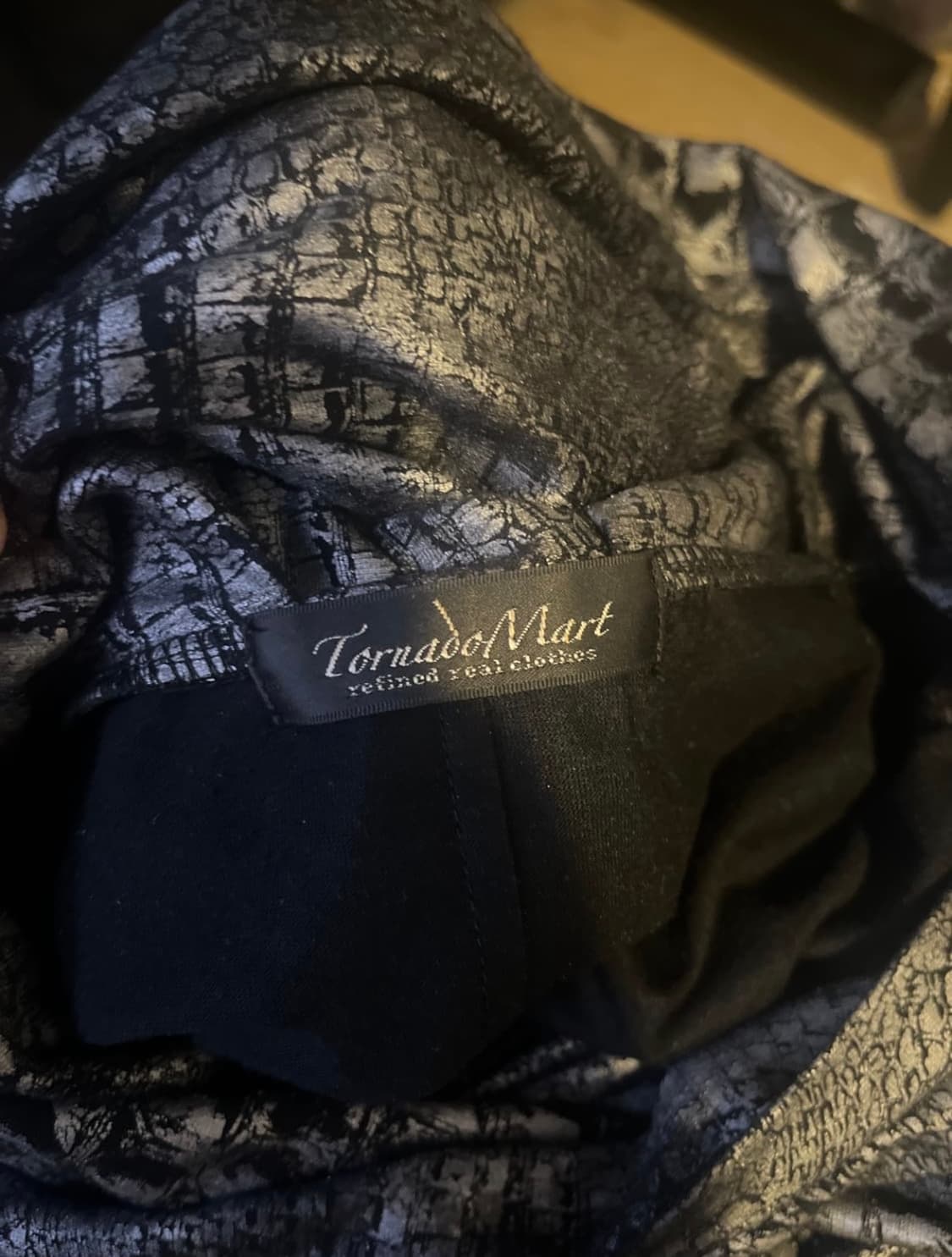 Tornado mart drape hood long sleeve 상품이미지2