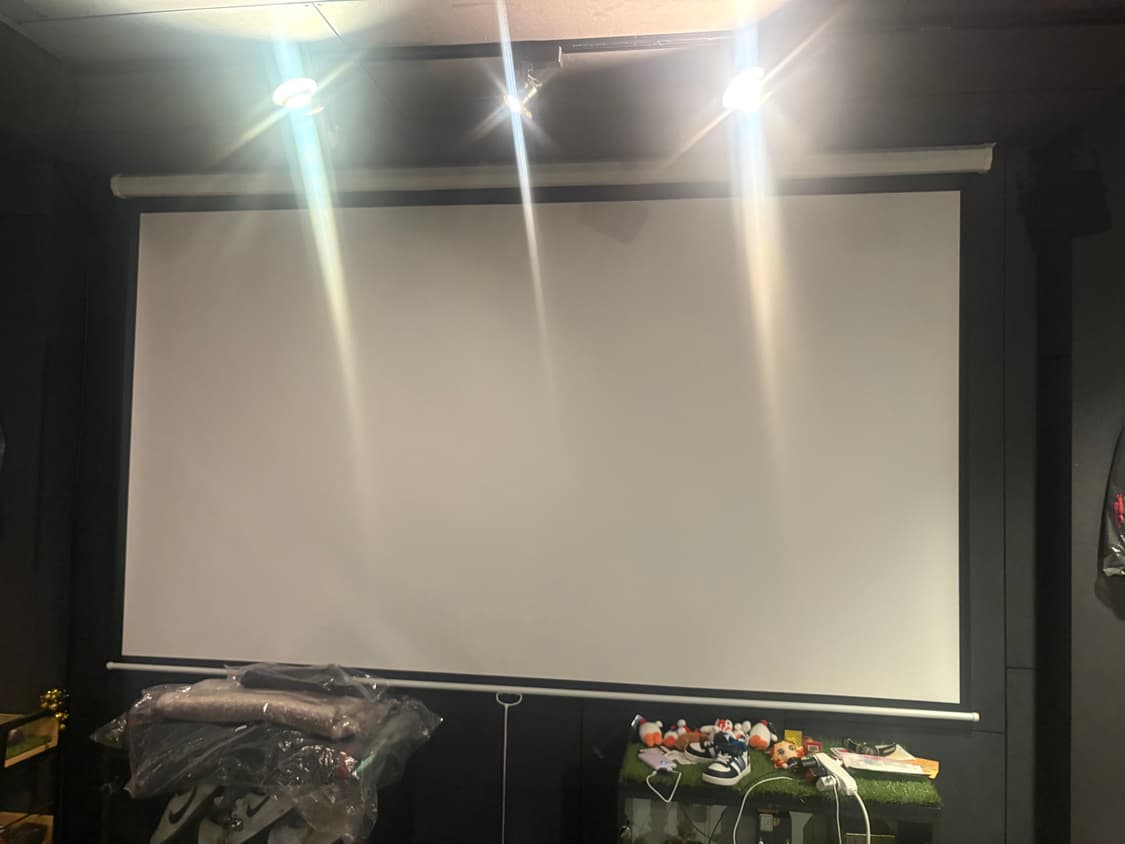 [중고] 빔프로젝터 + 120인치대형스크린 상품이미지5