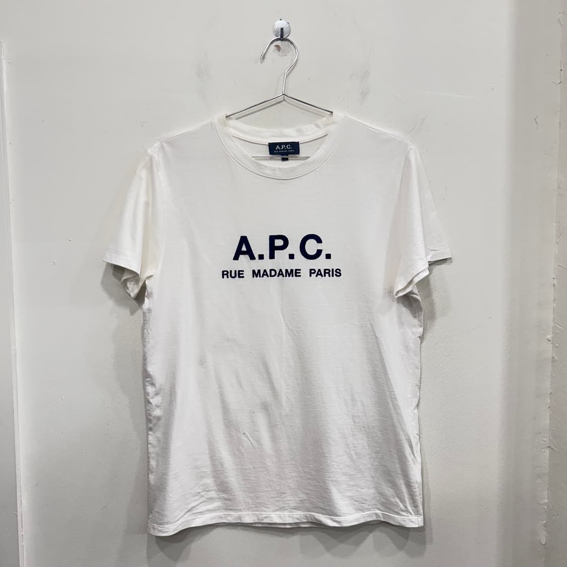 A.P.C 아페쎄 재팬 코튼 라운드 반팔티 상품이미지2