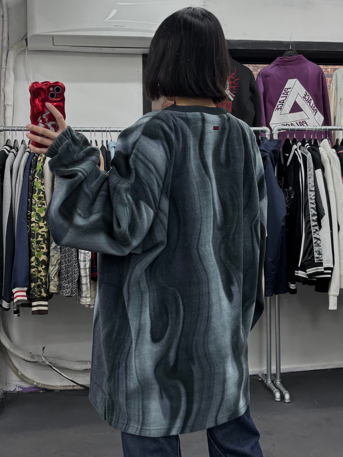 FUBU 푸부 플리스 타올 맨투맨 상품이미지4