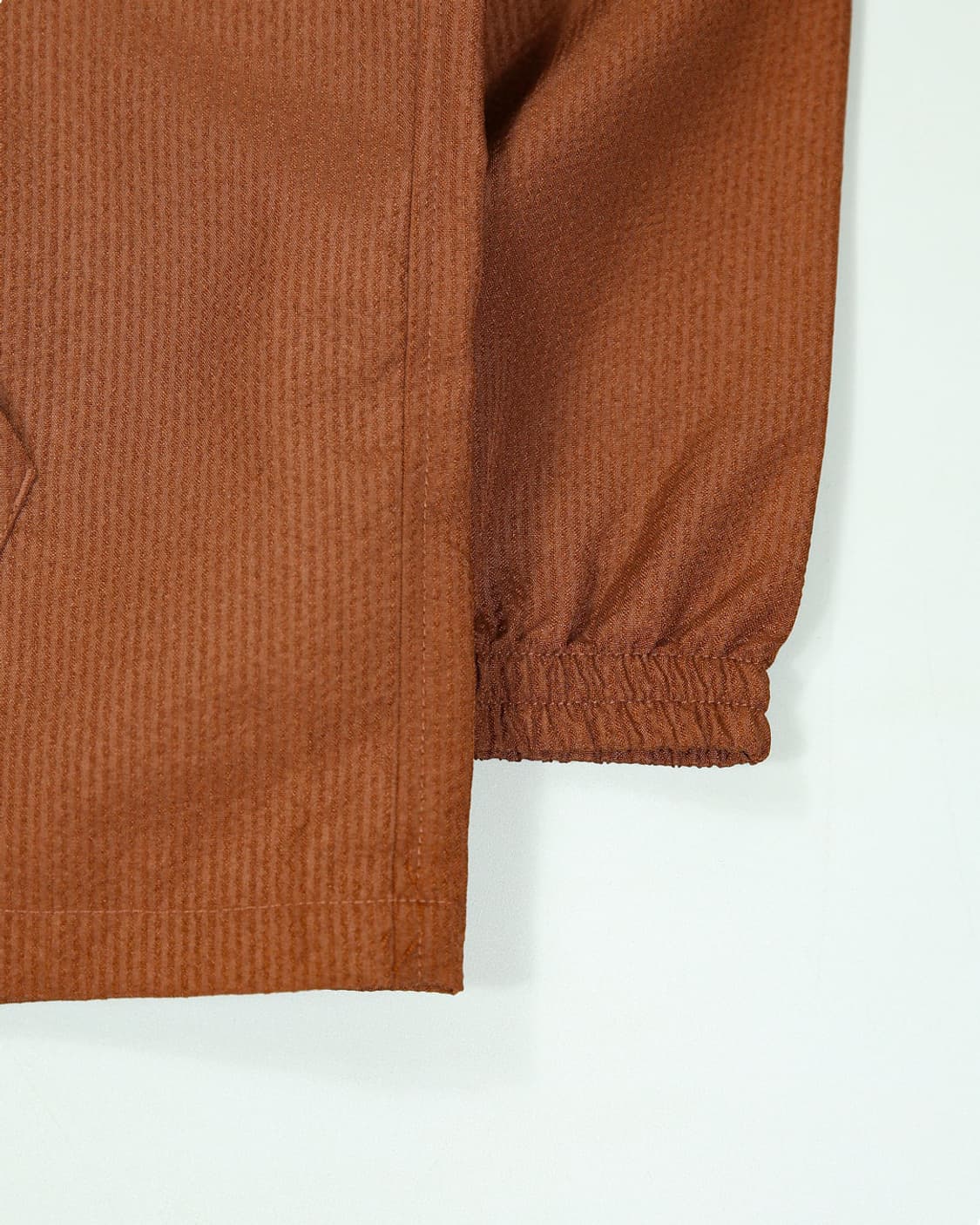 Coen Seersucker Zip Up Hoodie 상품이미지7