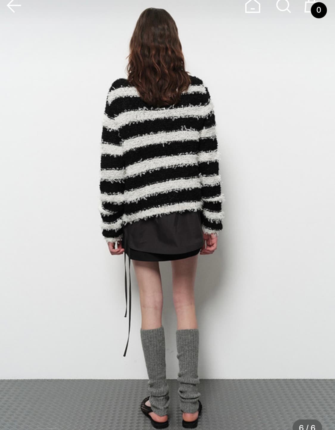 다이애그널 스트라이프 가디건 상품이미지2