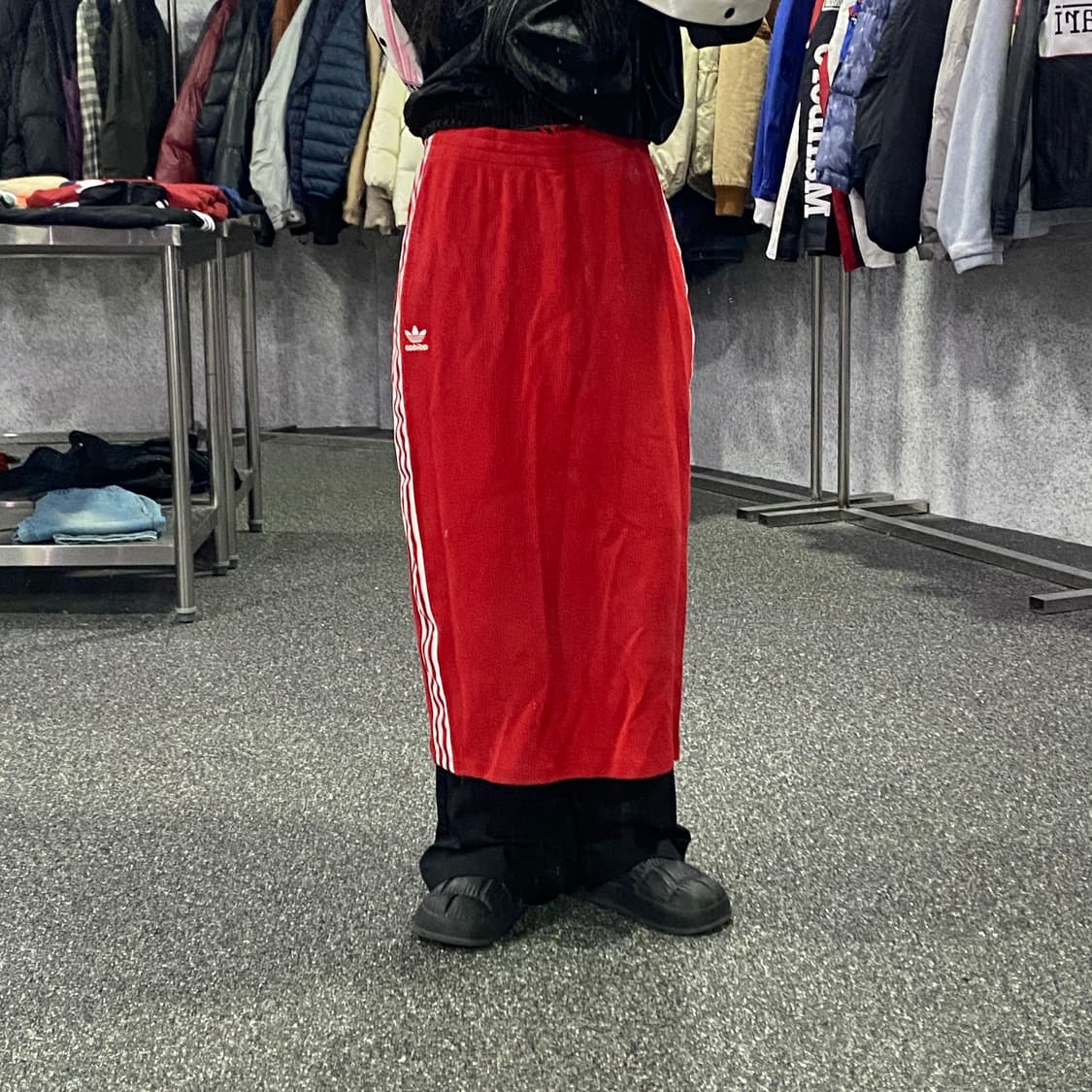 아디다스 아디컬러 3S 니트 스커트 B4220 상품이미지1