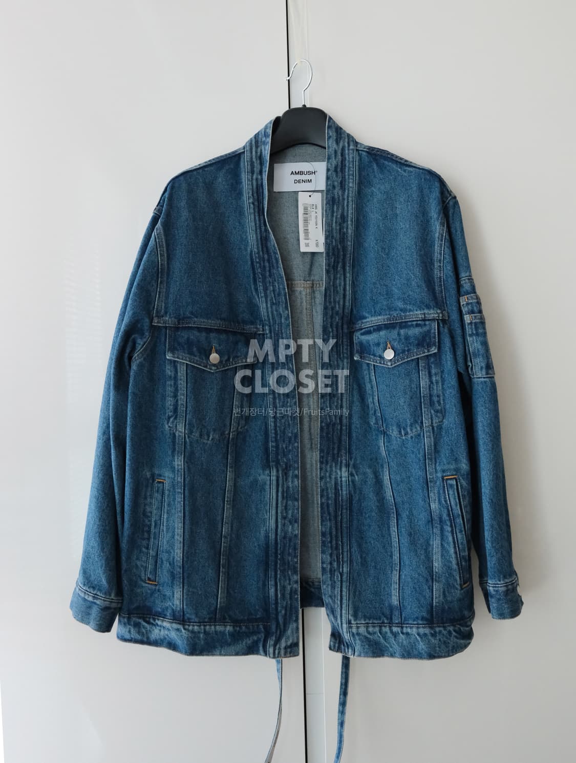 [L] Ambush 앰부쉬 기모노 데님 트러커 상품이미지2