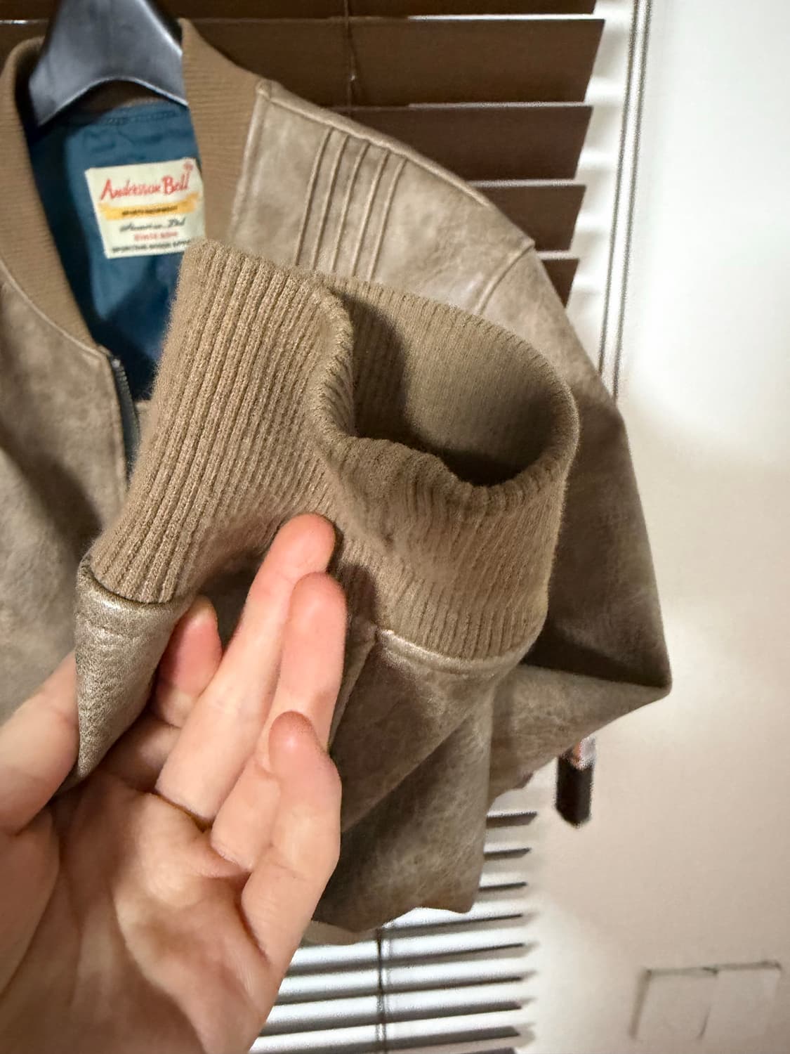 앤더슨벨 레더자켓 상품이미지3