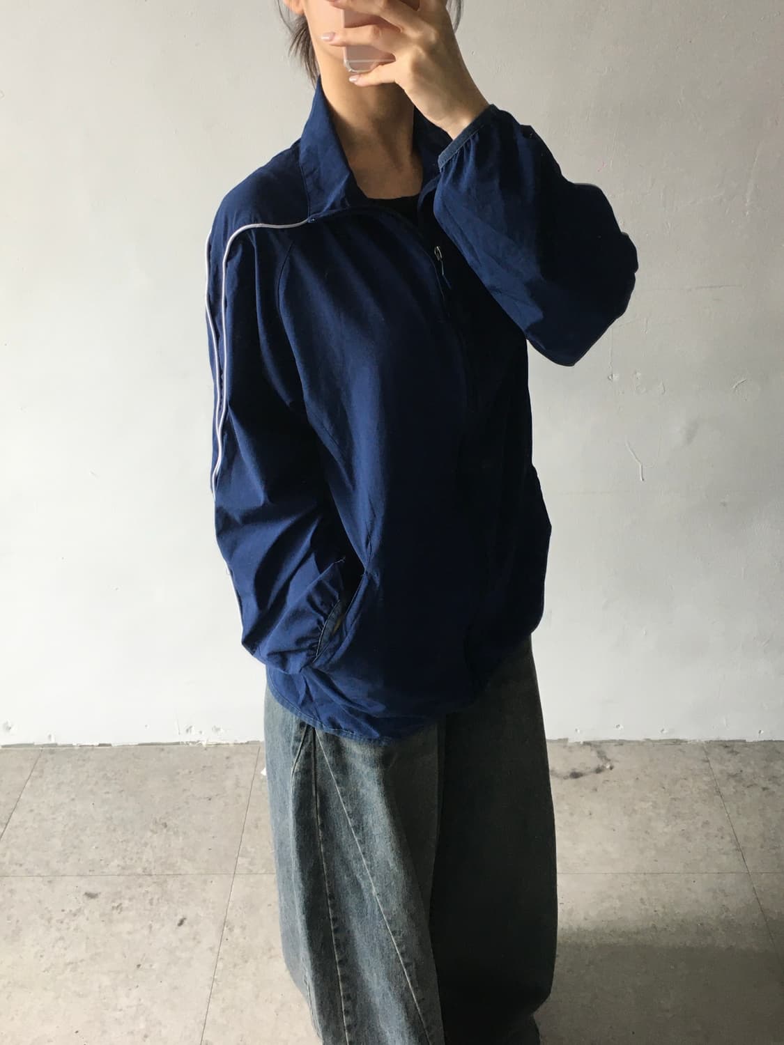 엄브로 자수로고 바람막이 상품이미지2