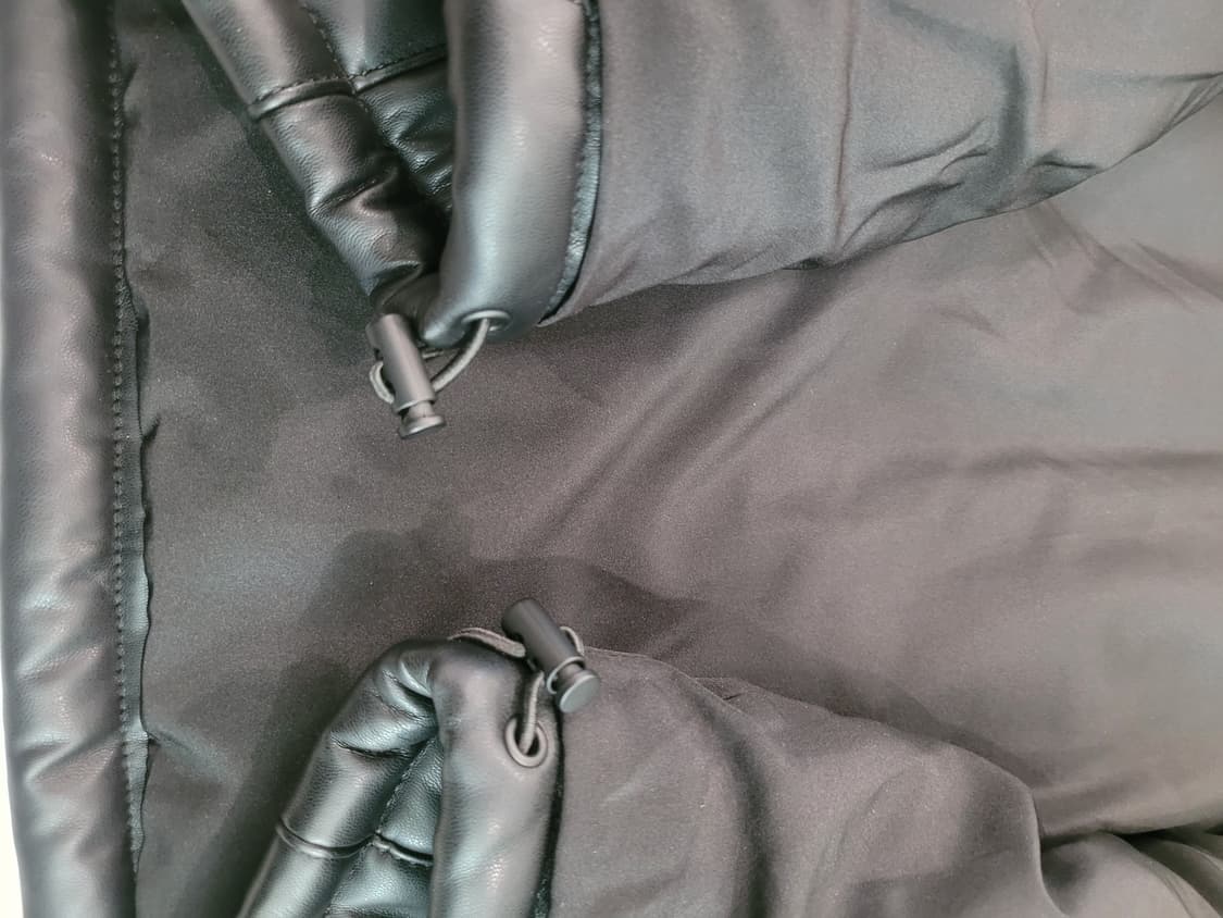 새상품 xl 자라 ZARA 가죽 후드 패딩 상품이미지7